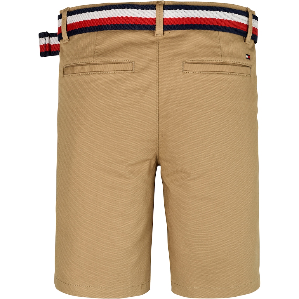 Tommy Hilfiger Chinoshorts »WOVEN BELTED SHORTS«