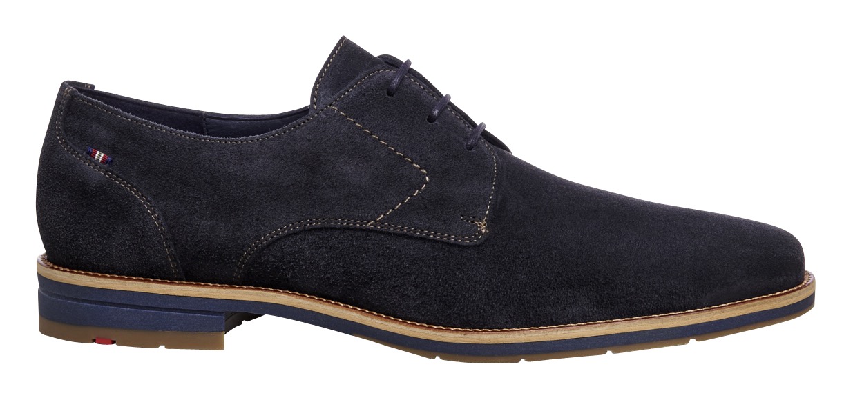 Schnürschuh »LANGSTON«, mit hellen Ziernähten