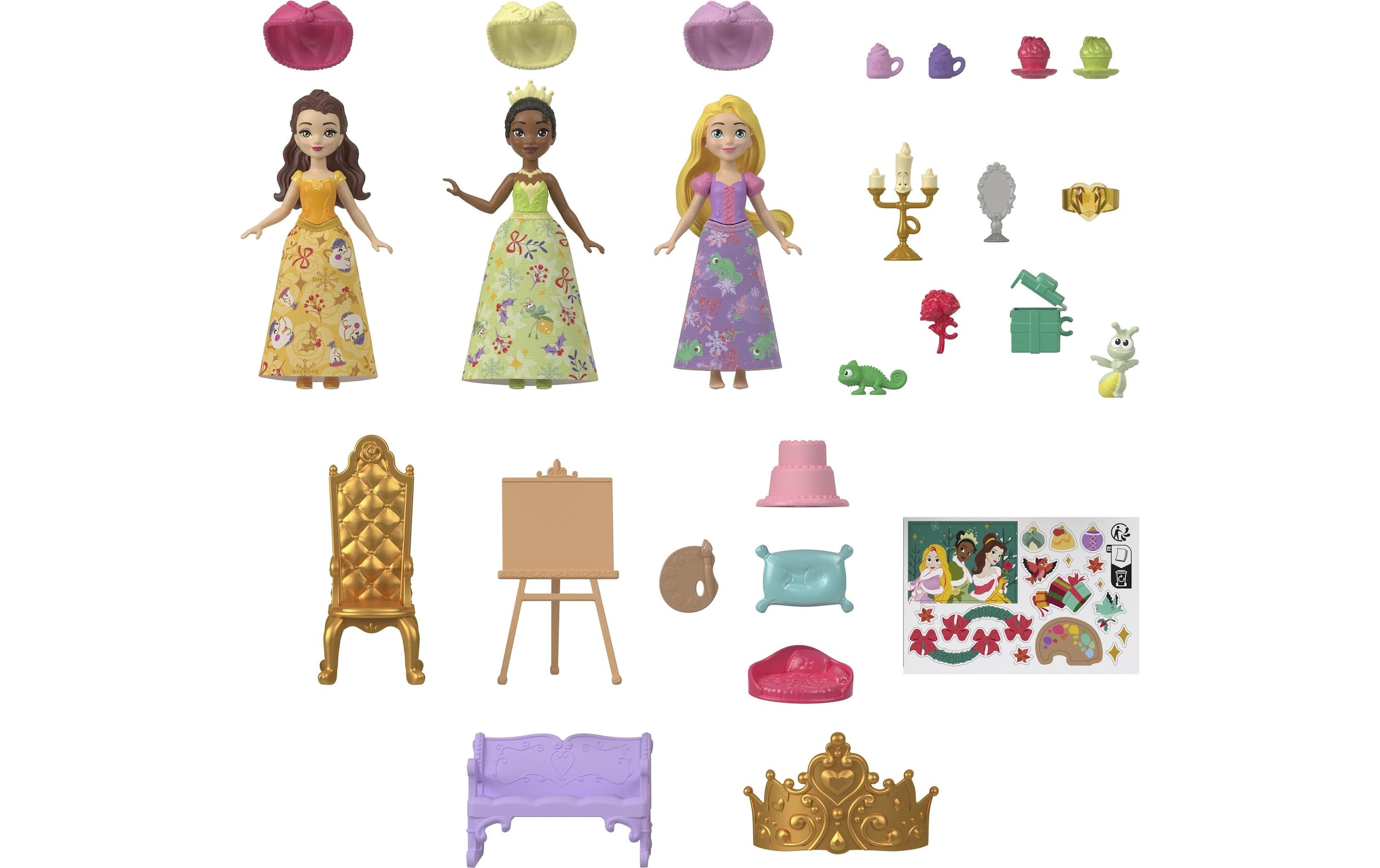 Disney Princess Calendrier de l'Avent »Disney Prinzessin Kleine Puppen« à partir de 3 ans