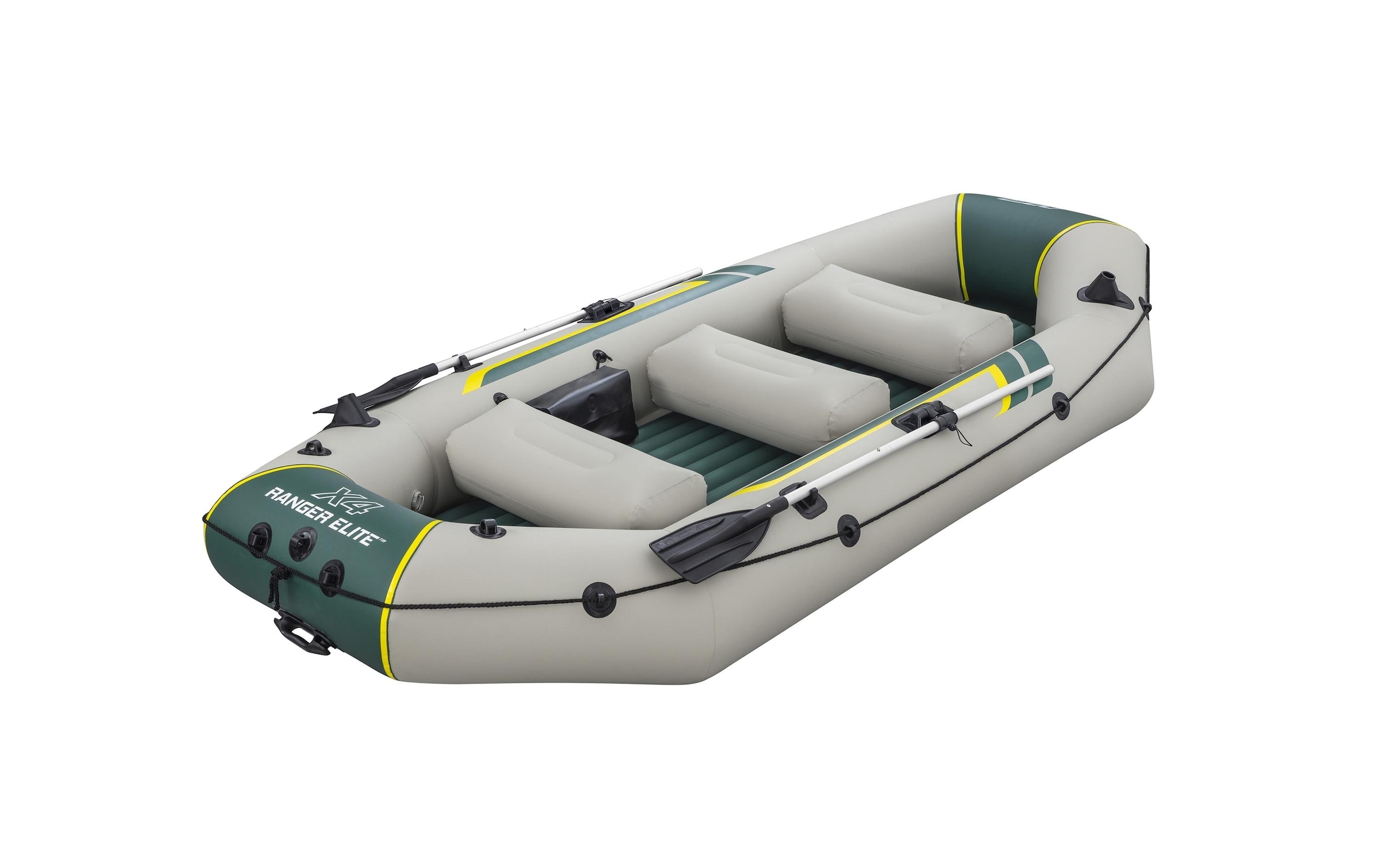 Bestway Schlauchboot »Gummiboot Ranger Elite X4« Stabiles Hydro-Force Boot für Ausflüge auf See und Fluss