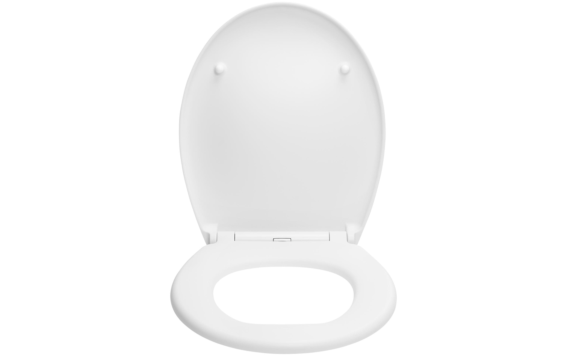 diaqua® WC-Sitz »Race mit Absenkautomatik, Weiss matt«