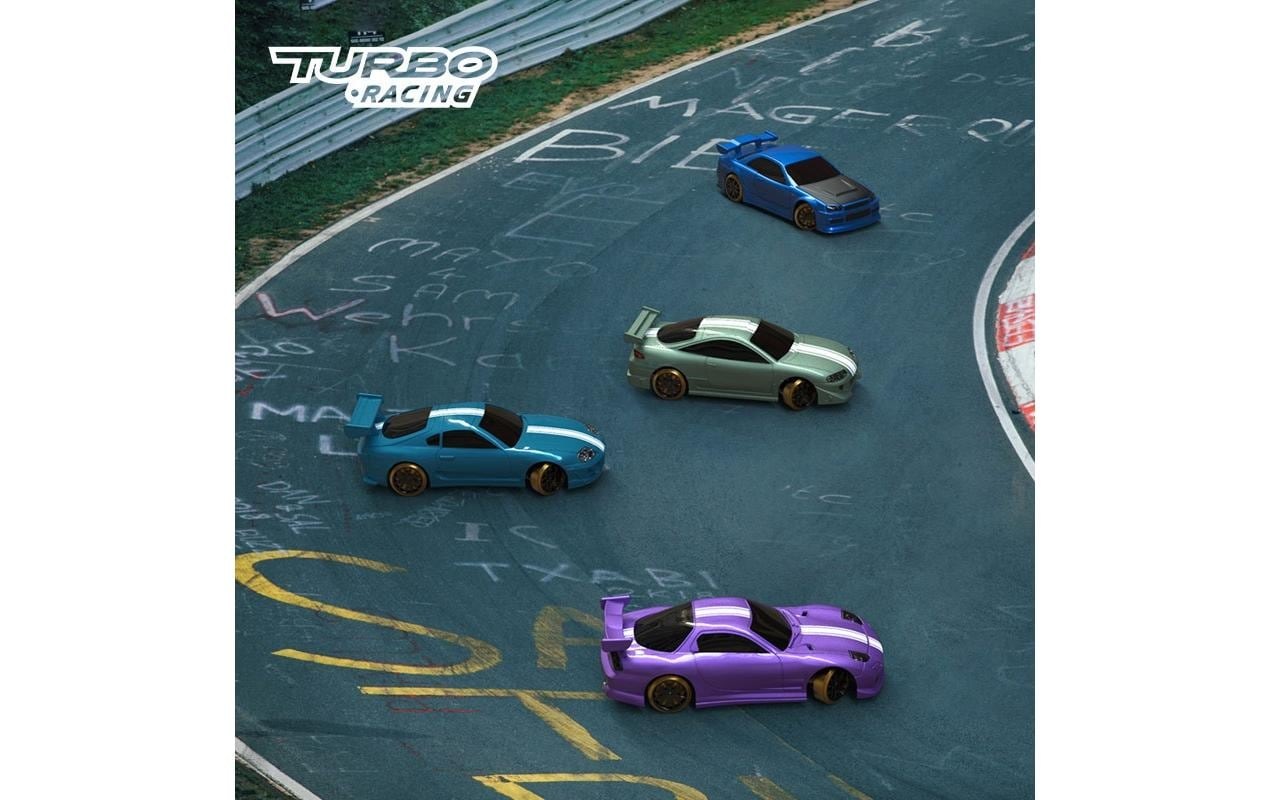 RC-Auto »Turbo Racing Micro Drift C61 Violett,«