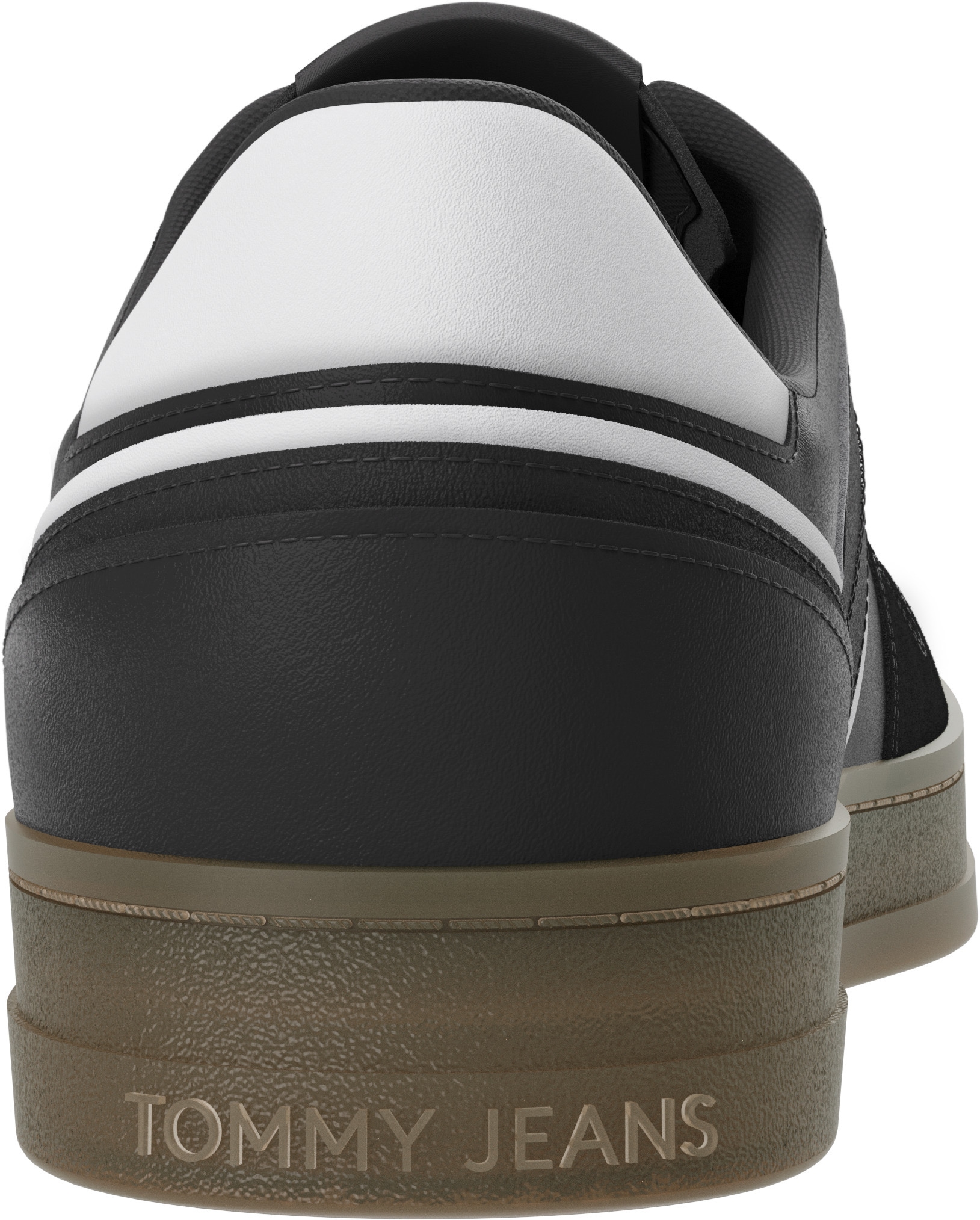 TOMMY JEANS Plateausneaker »TJW COURT SNEAKER«, Freizeitschuh, Halbschuh, Schnürschuh mit...