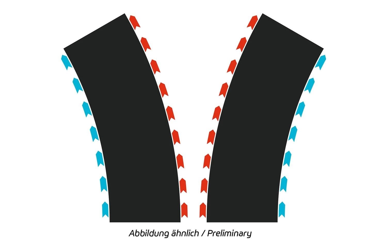 Image of Carrera Spielzeugeisenbahn-Schiene "Hybrid Kurven R2/30"