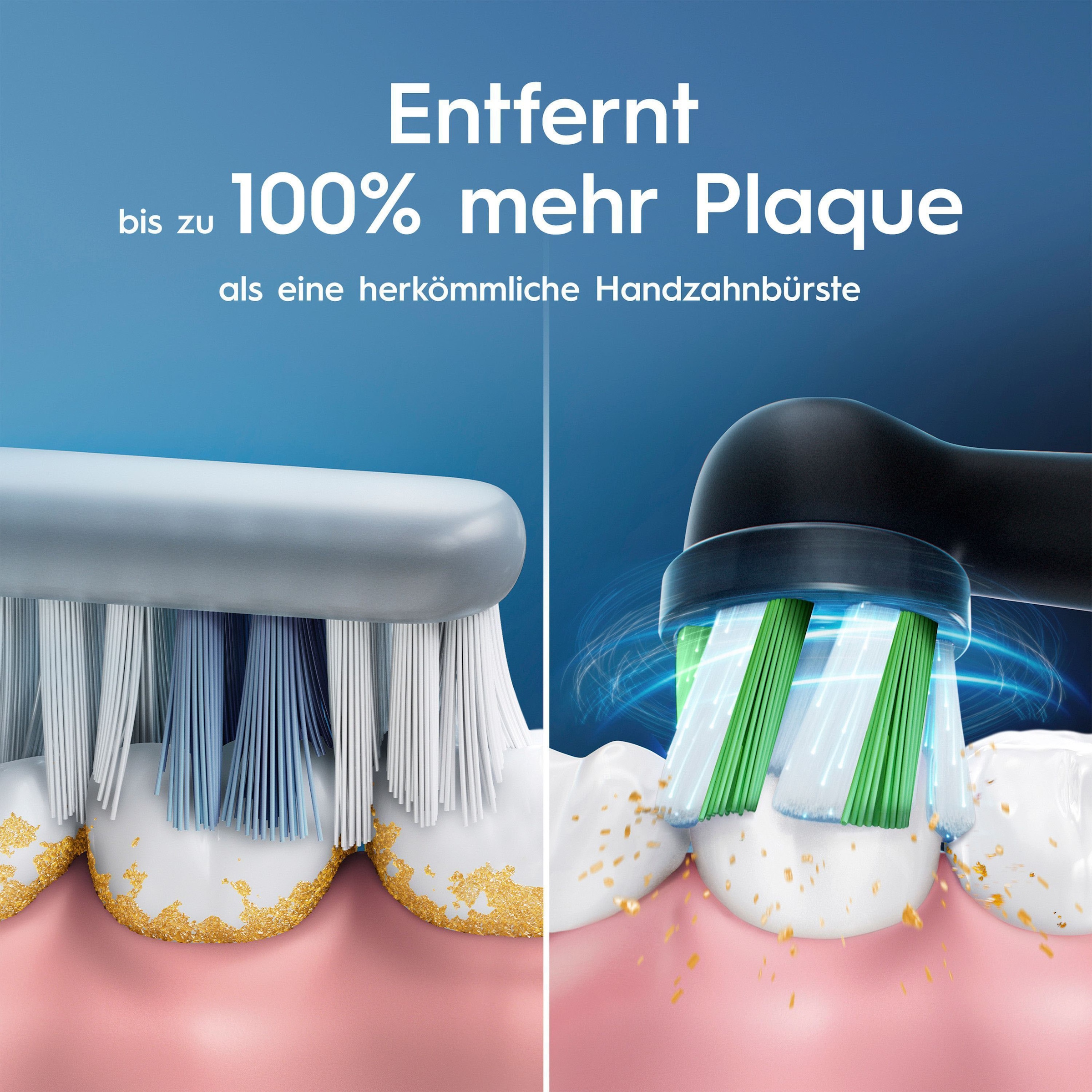 Oral-B Brosse à dents électrique »Oral-B Pro Vitality« 1 cuis Aufsteckbürsten 1 brosse à clipser