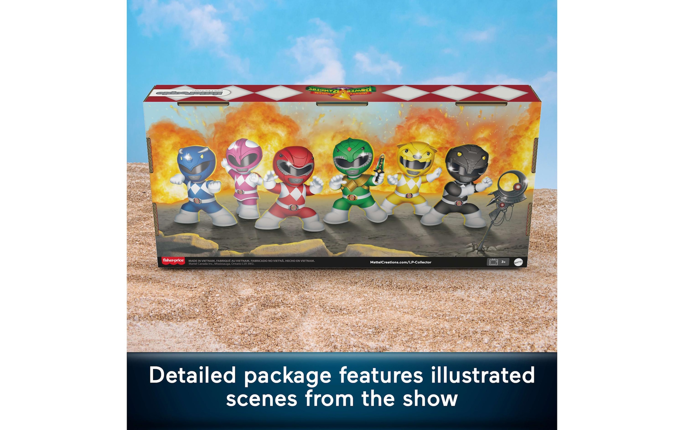 Fisher-Price® Spielfigur »Figur LP Collector Power Rangers«