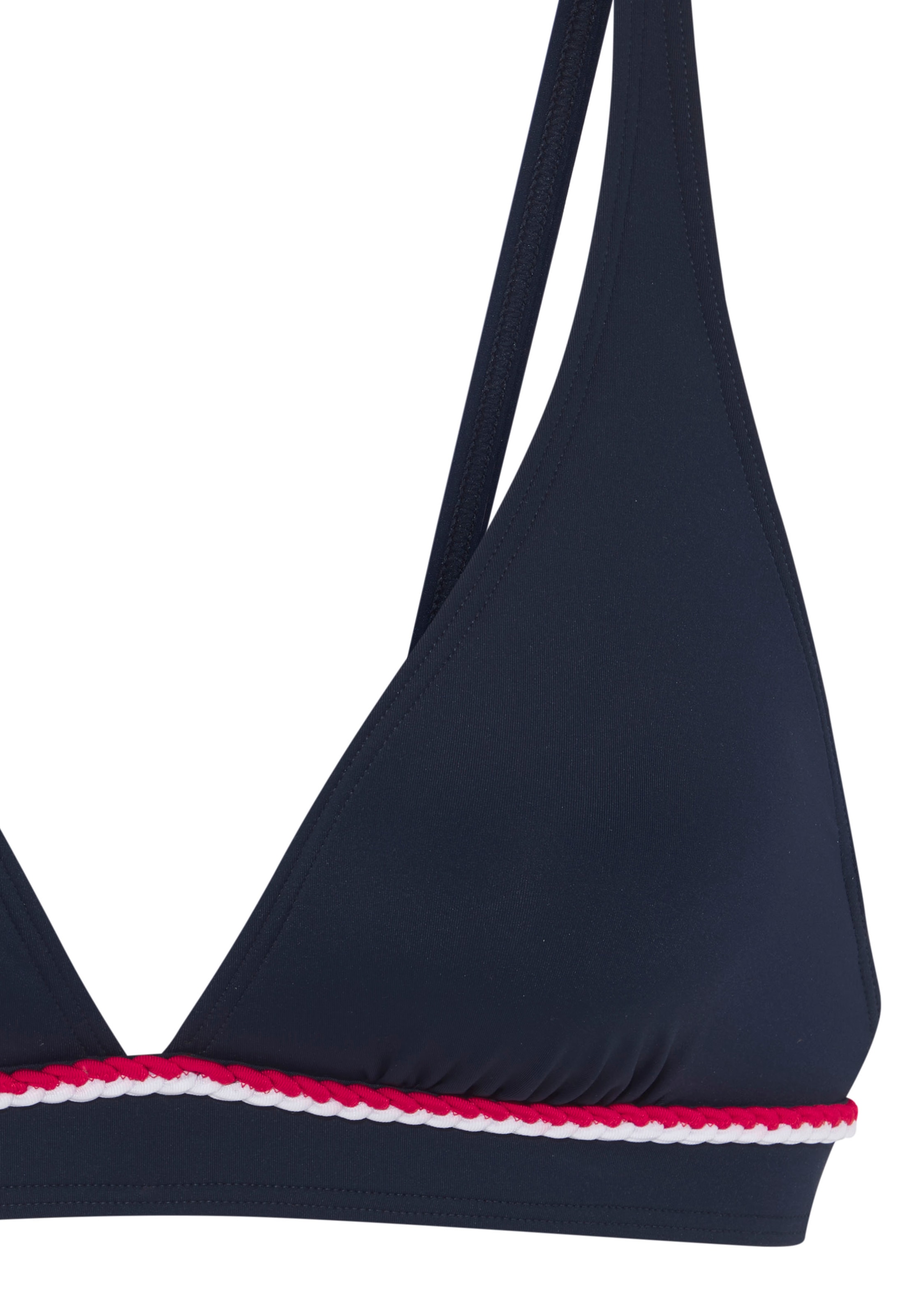 s.Oliver Triangel-Bikini-Top »Junis«, mit geflochtener Kordel