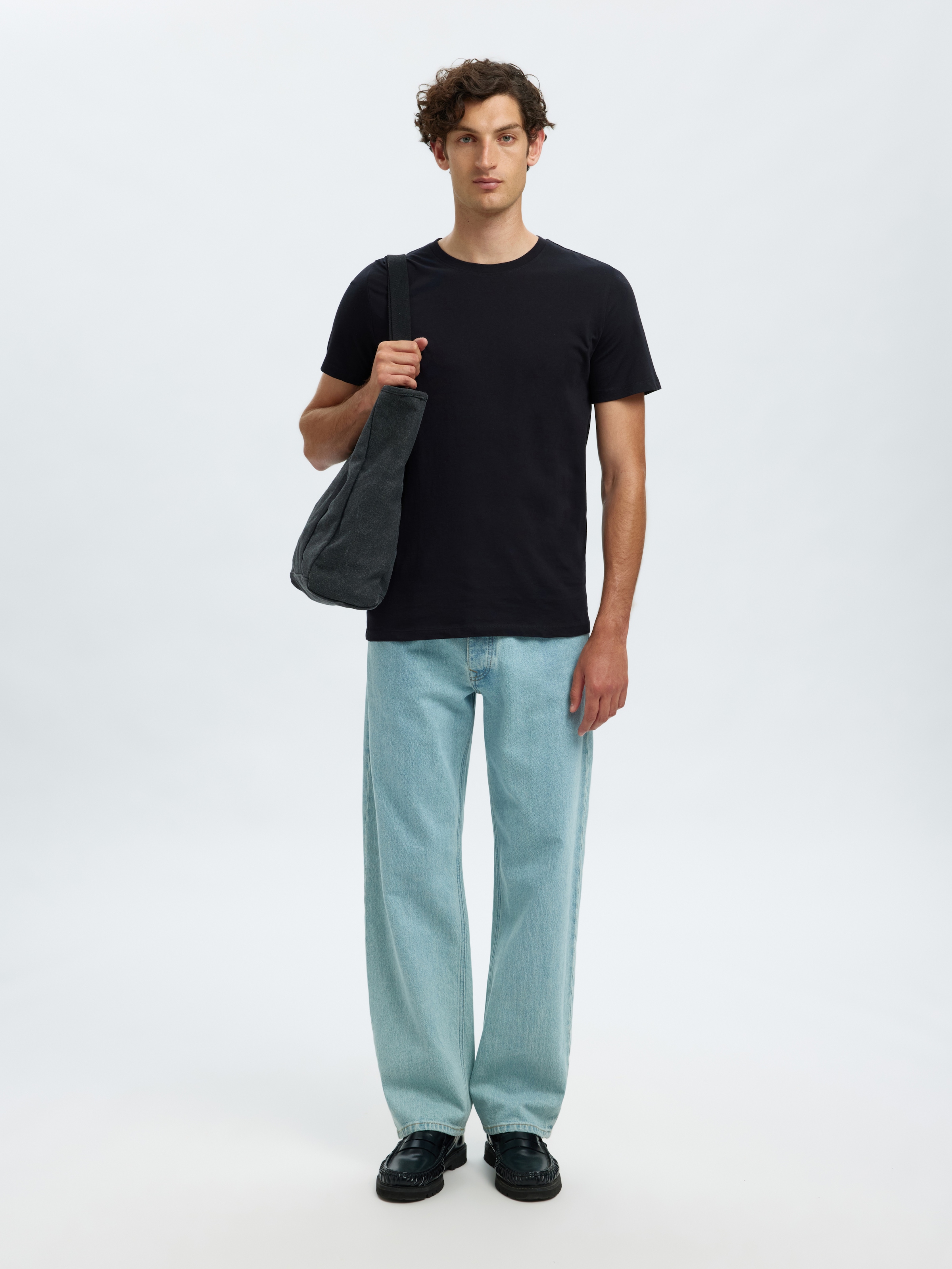 SELECTED HOMME Rundhalsshirt »SLHCORMAC SS O-NECK TEE 5 PACK NOOS«, (Packung, 5 tlg.)
