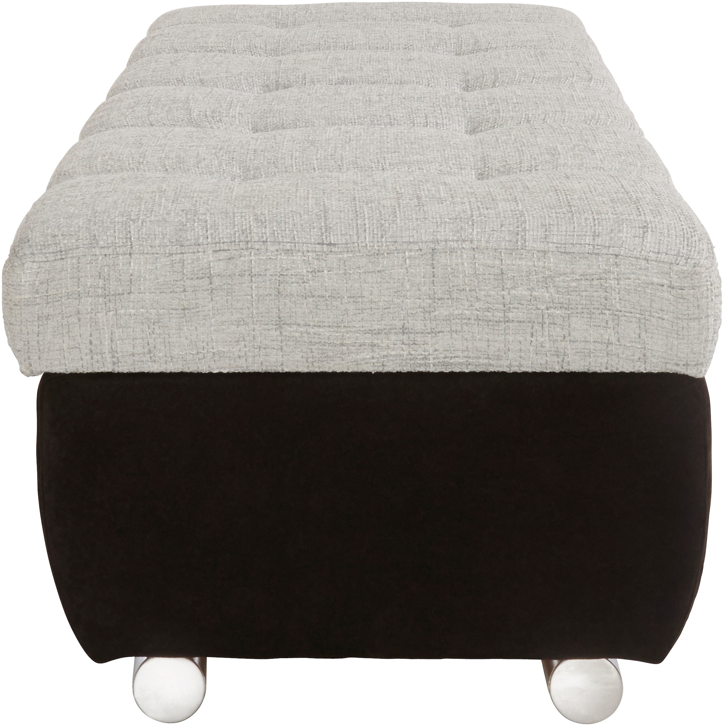 DOMO collection Hocker »Treviso XXL: B/T/H:  161/60/41 cm« mit Stauraum, auch in Cord, passend zur Serie, moderne Steppung