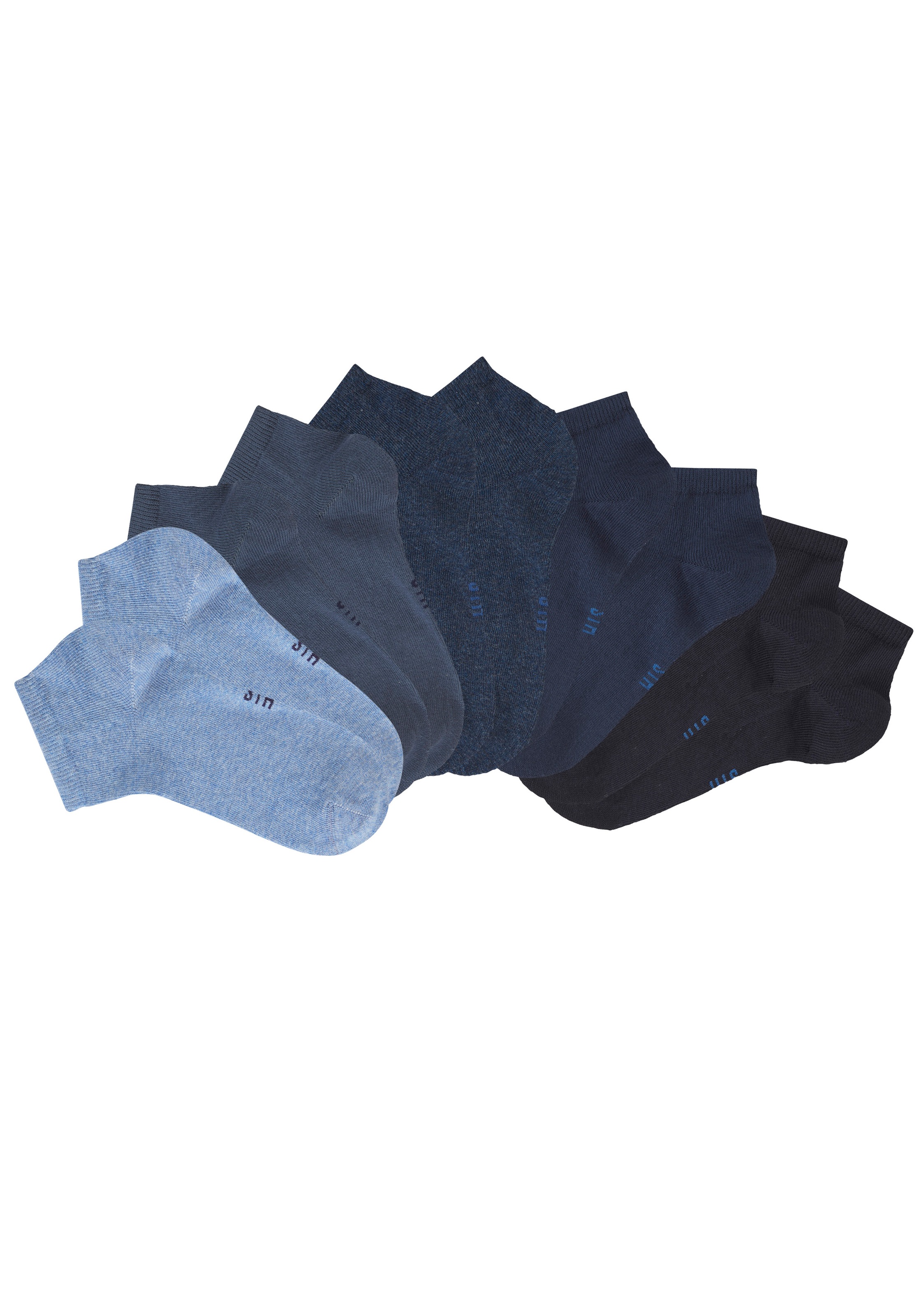 H.I.S Basicsocken Packung, 20 Paar tlg. zwei Längen im Kombi Pack