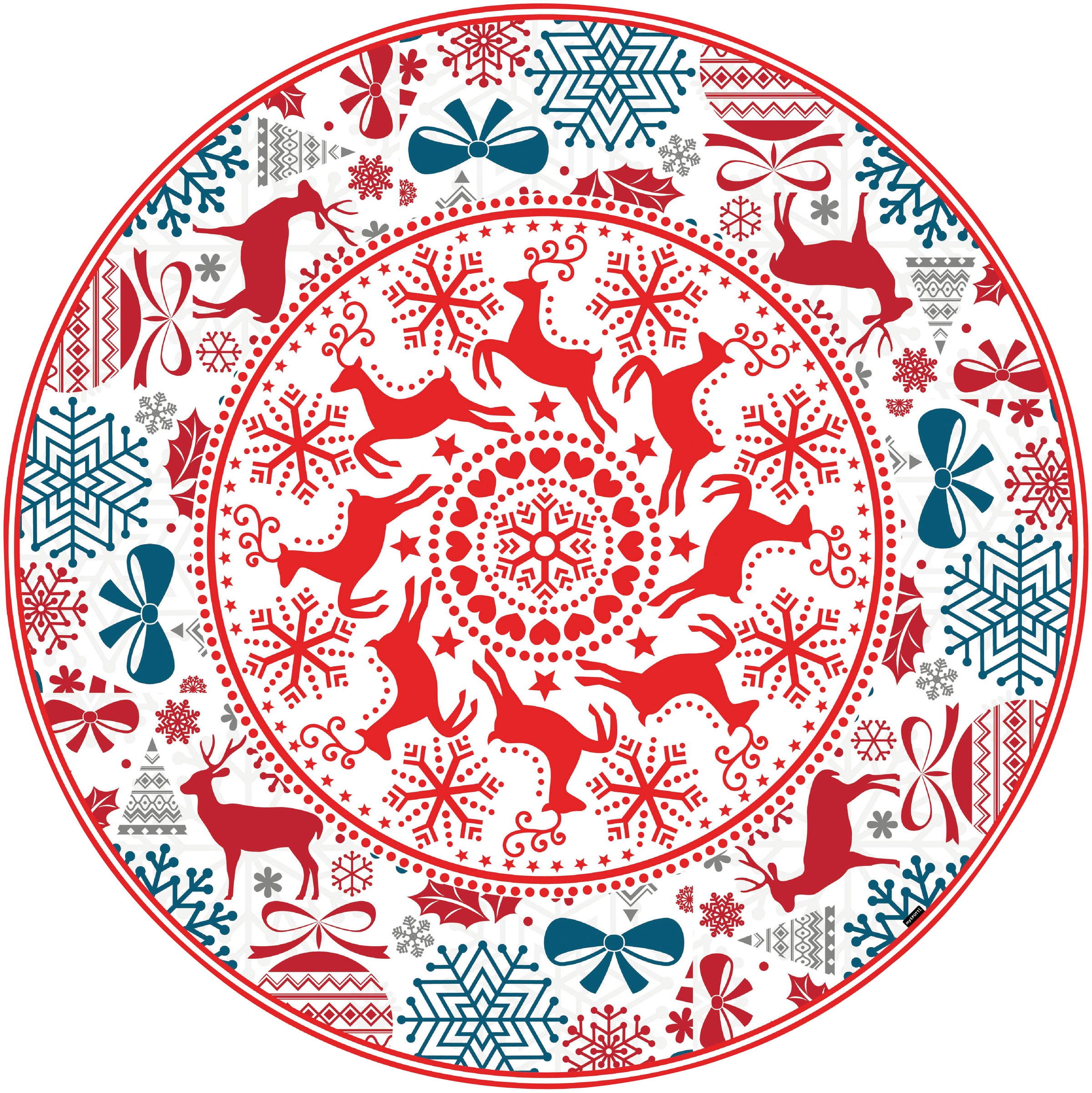 Image of MySpotti Vinylteppich »Buddy Hanka«, quadratisch, 0,5 mm Höhe bei Ackermann Versand Schweiz