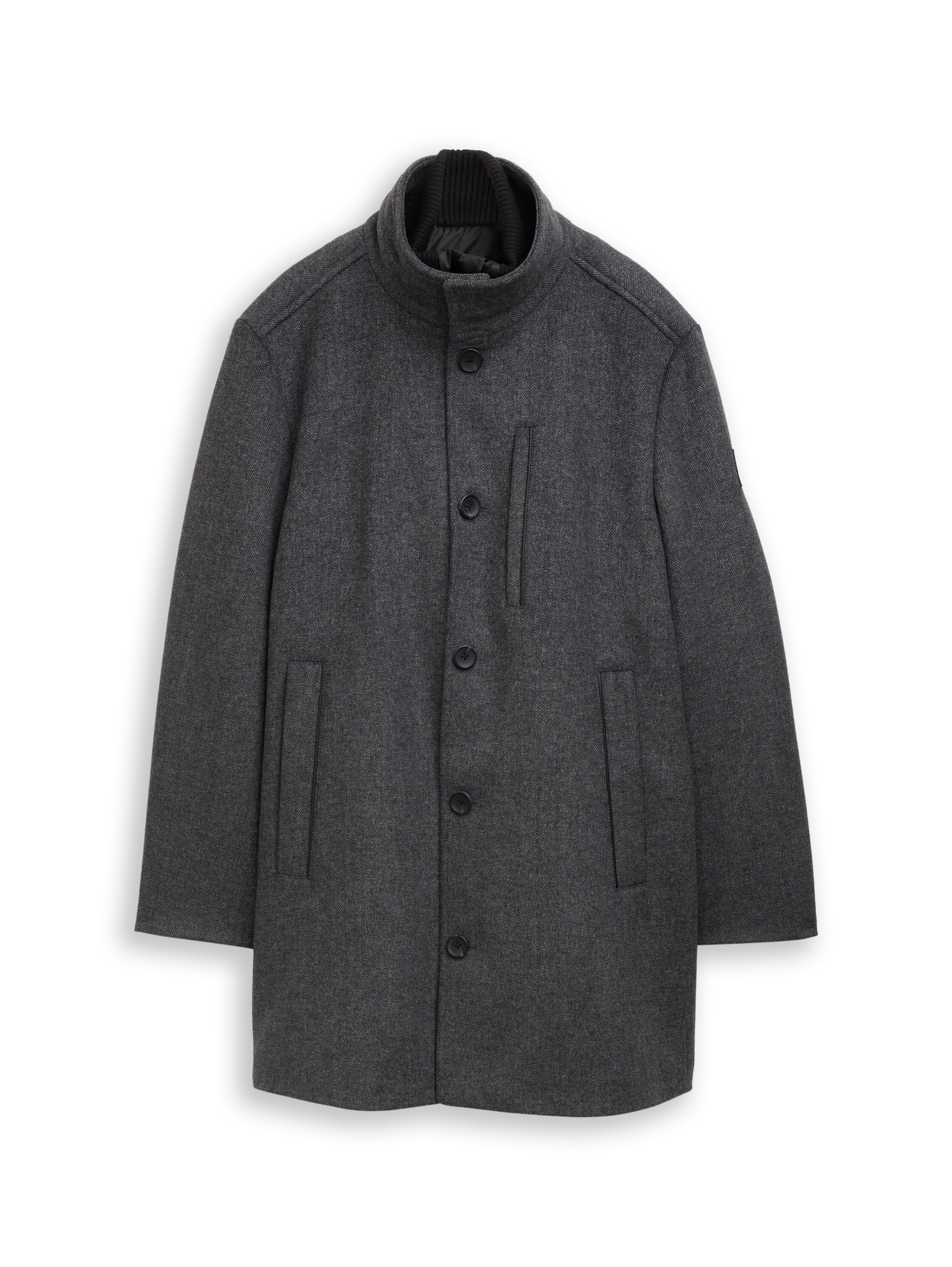TOM TAILOR Wollmantel, mit abnehmbarer Innenjacke