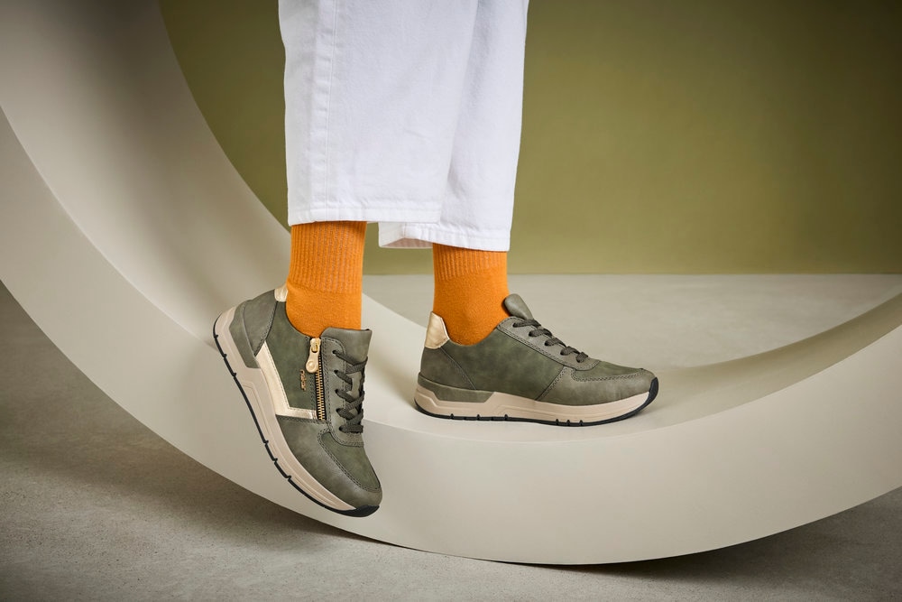 Rieker Sneakers  chaussure de loisirs, chaussure à lacets, chaussure basse avec accents mode