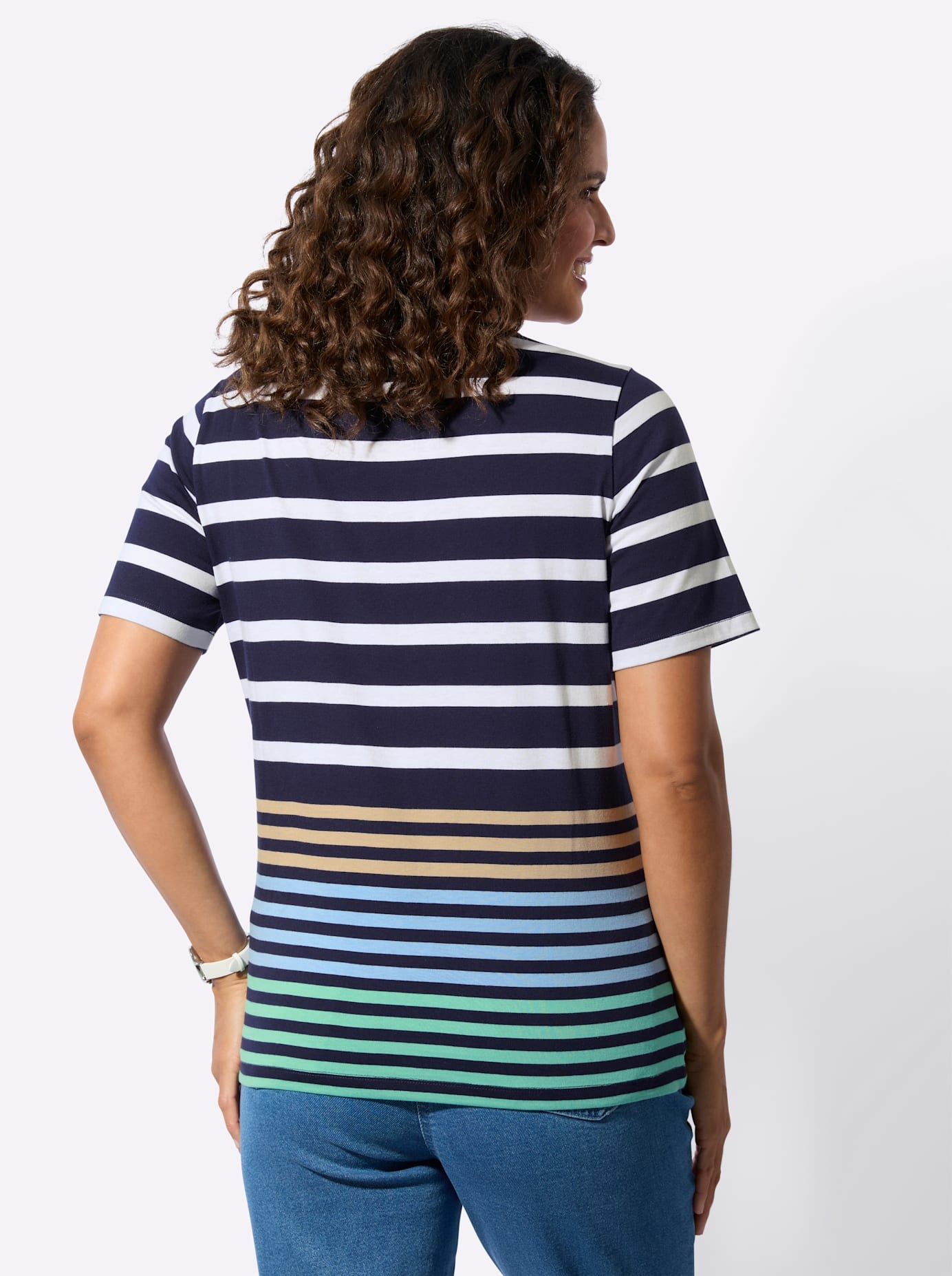 Casual Looks T-shirt à manches courtes »Ringelshirt« 1 pièces