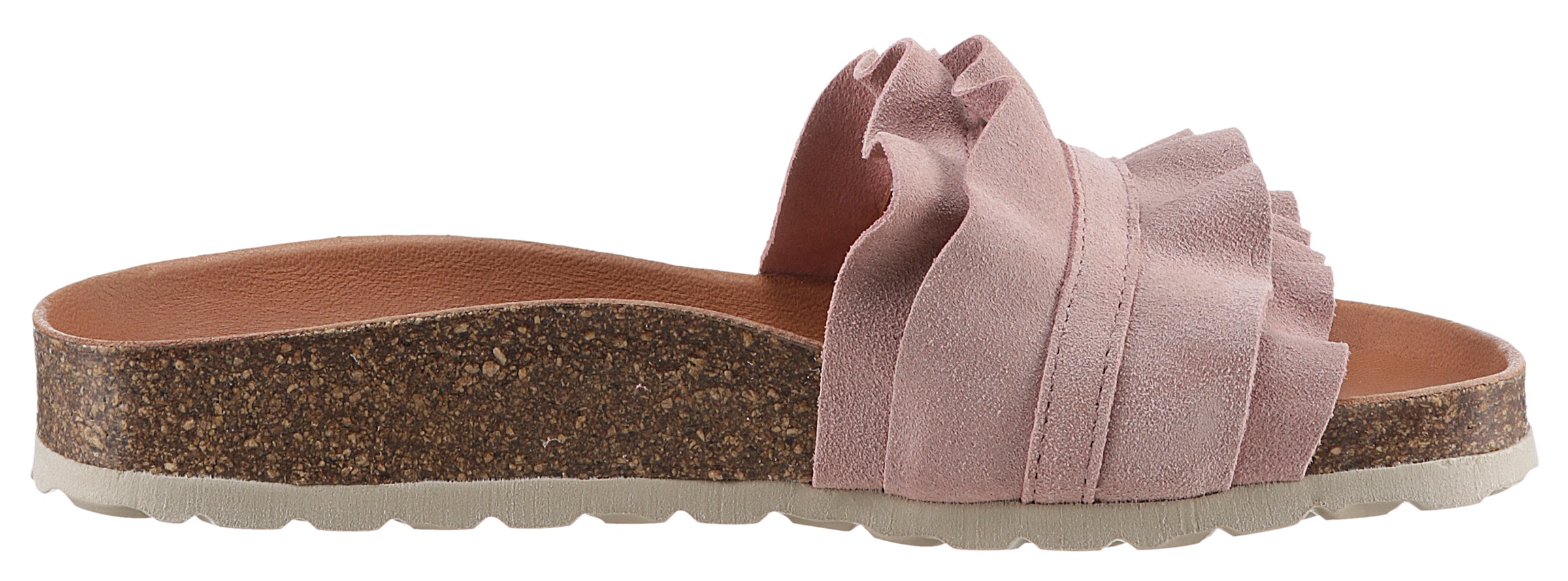VERBENAS Pantolette »Rocio Roda«, Sommerschuh, Schlappen für Strand- und Badeausflüge geeignet