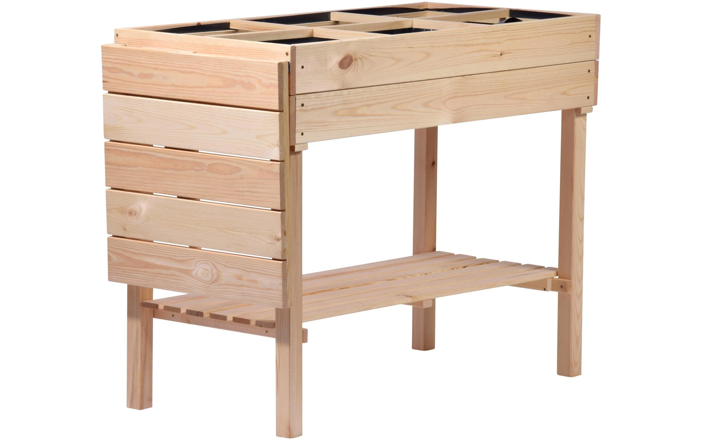 dobar Hochbeet »Erhöhtes Frühbeet mit Aufsatz aus Holz«