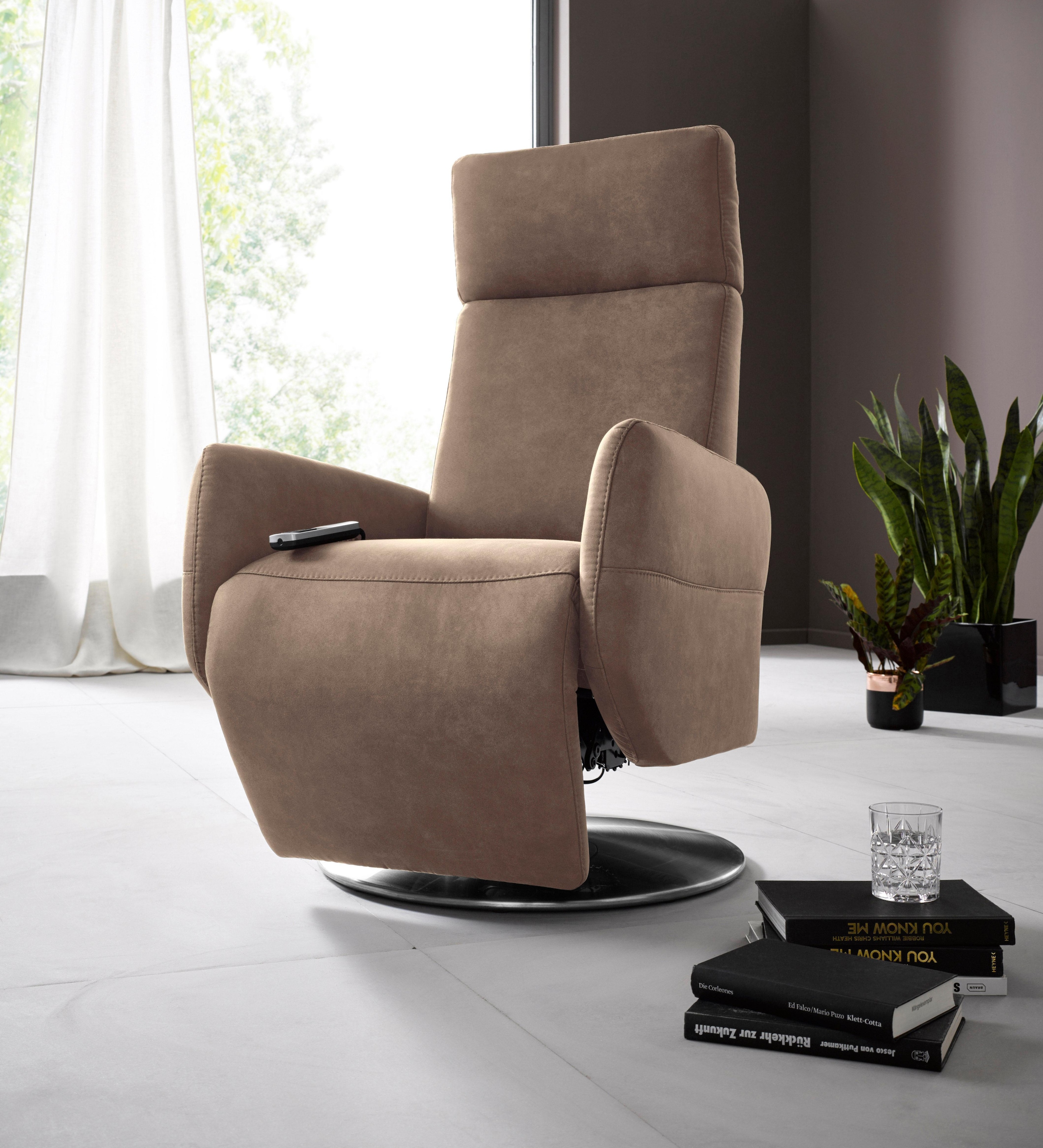 sit&more Fauteuil de relaxation »Kobra« in Grösse L, wahlweise mit Motor und Aufstehhilfe