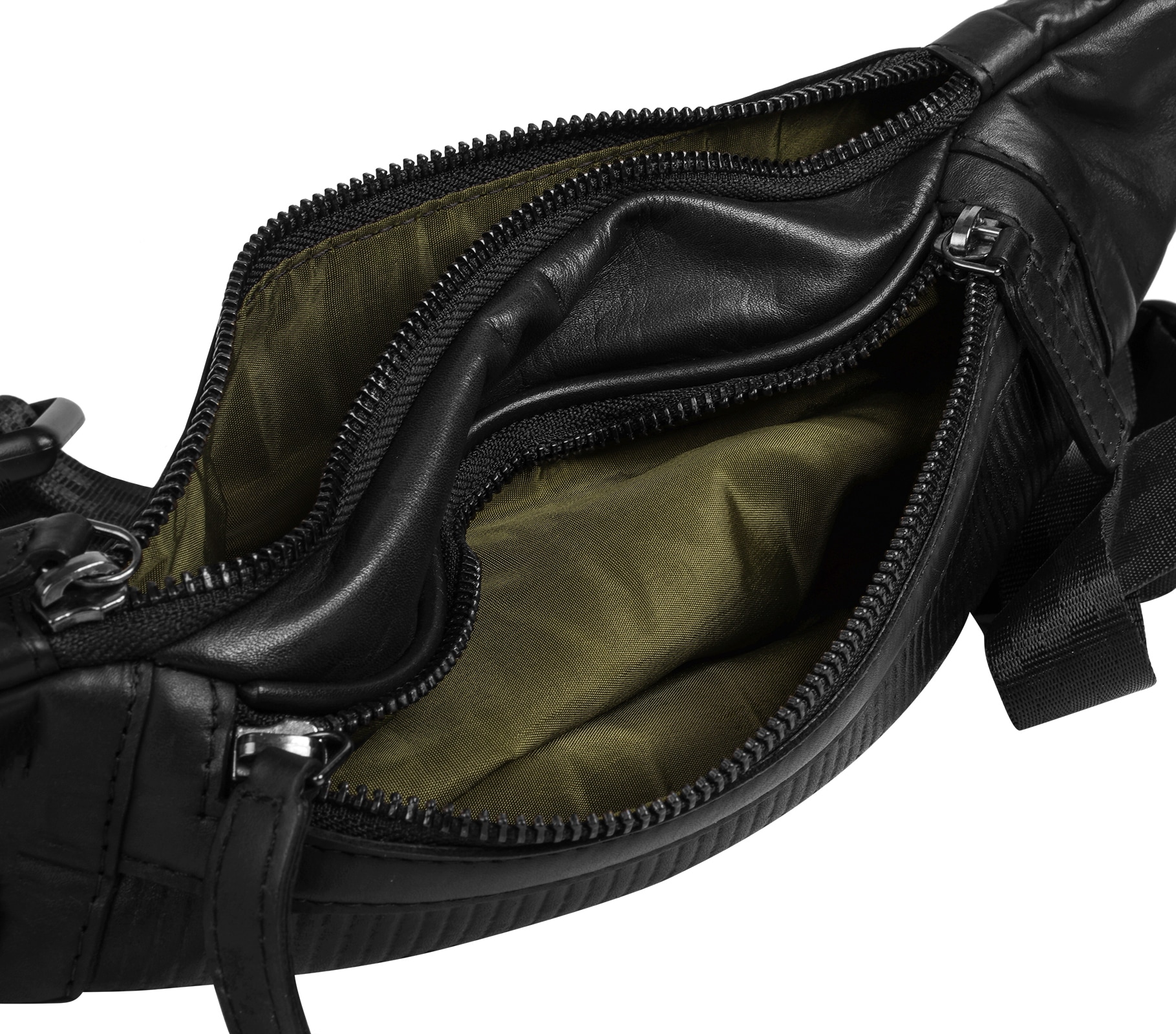 bugatti Gürteltasche »JOEL« echt Leder