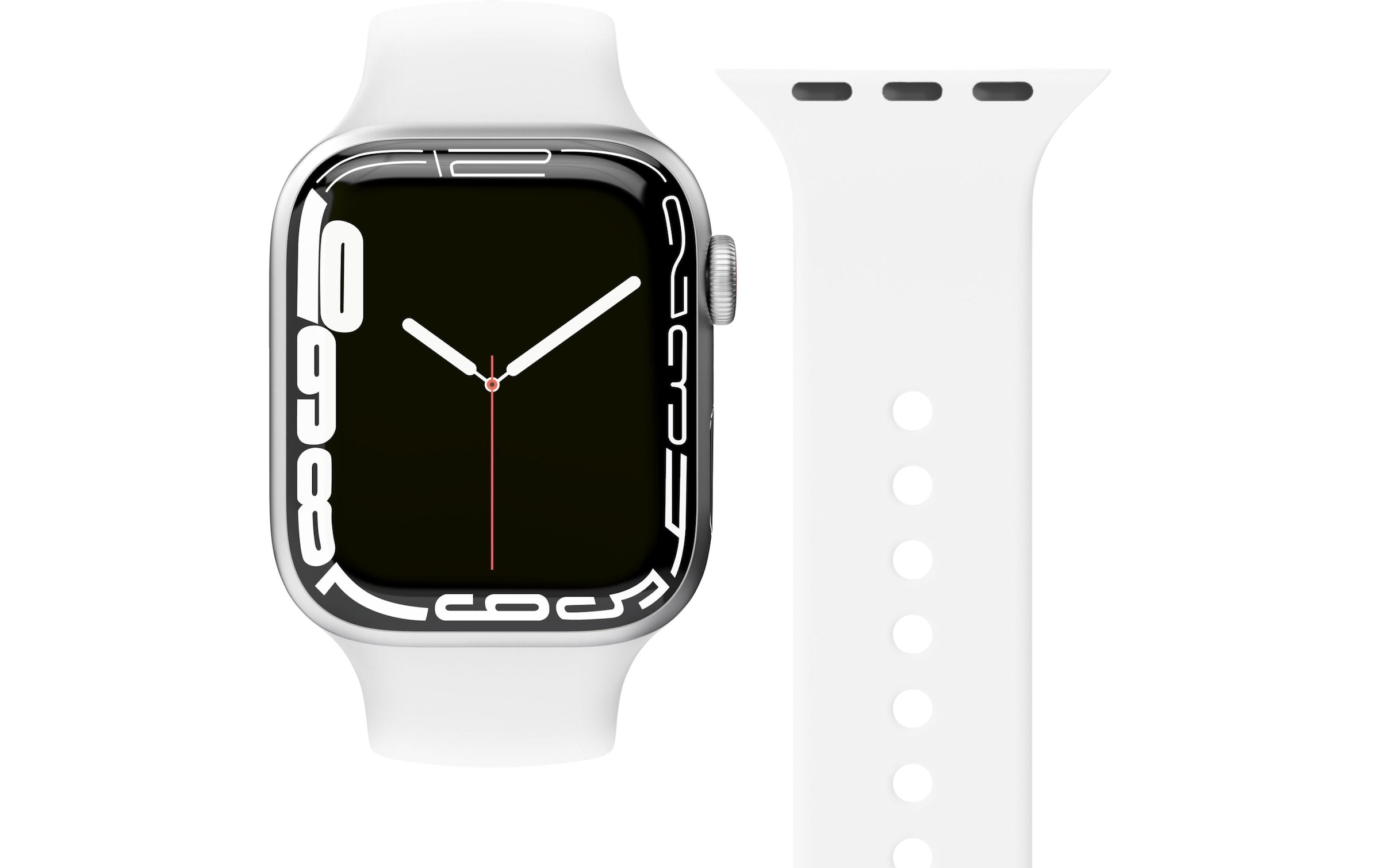 VONMÄHLEN Uhrenarmband »Band Apple Watch 42/44/45/49 White«