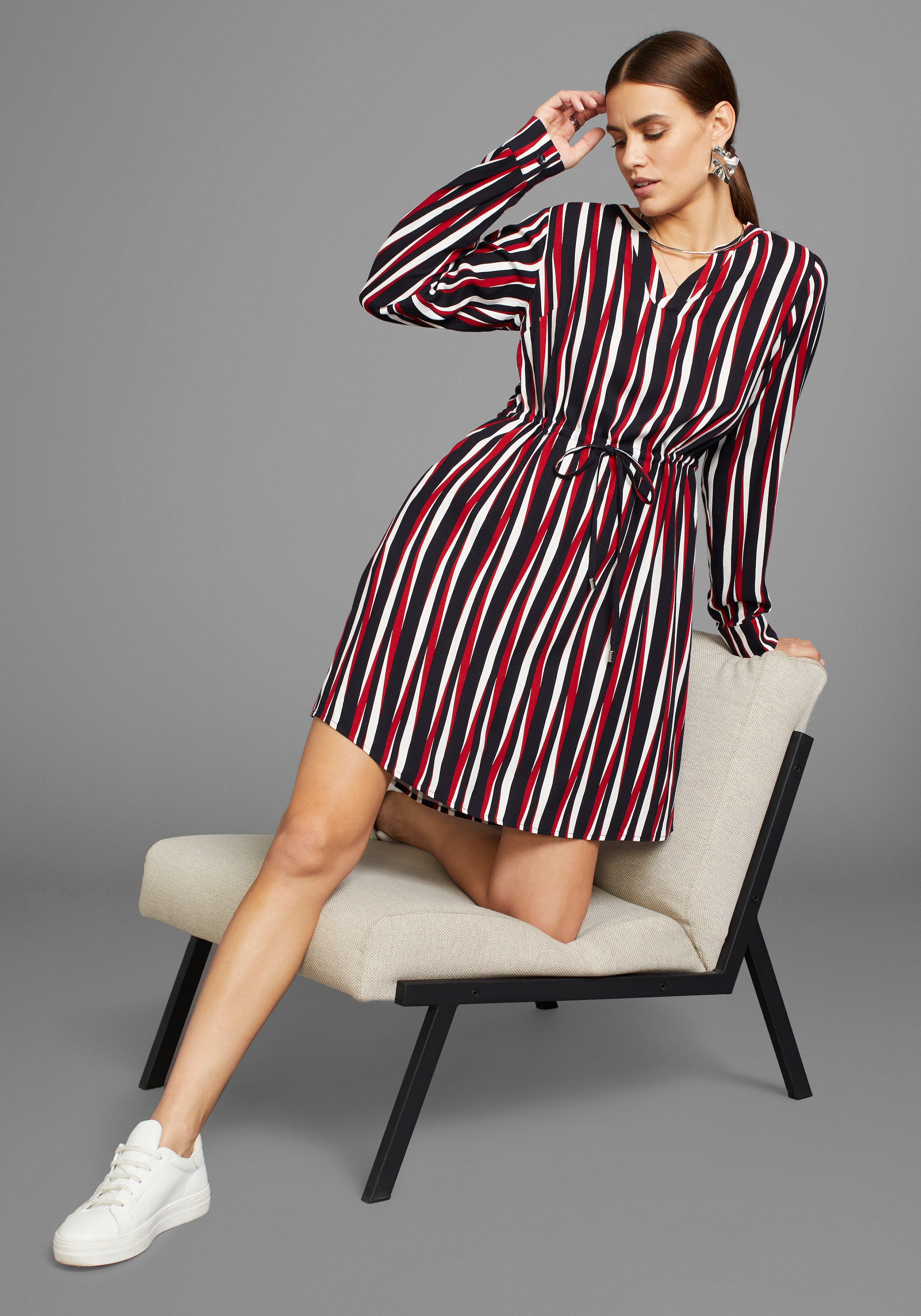 HECHTER PARIS Blusenkleid, mit elegantem Print