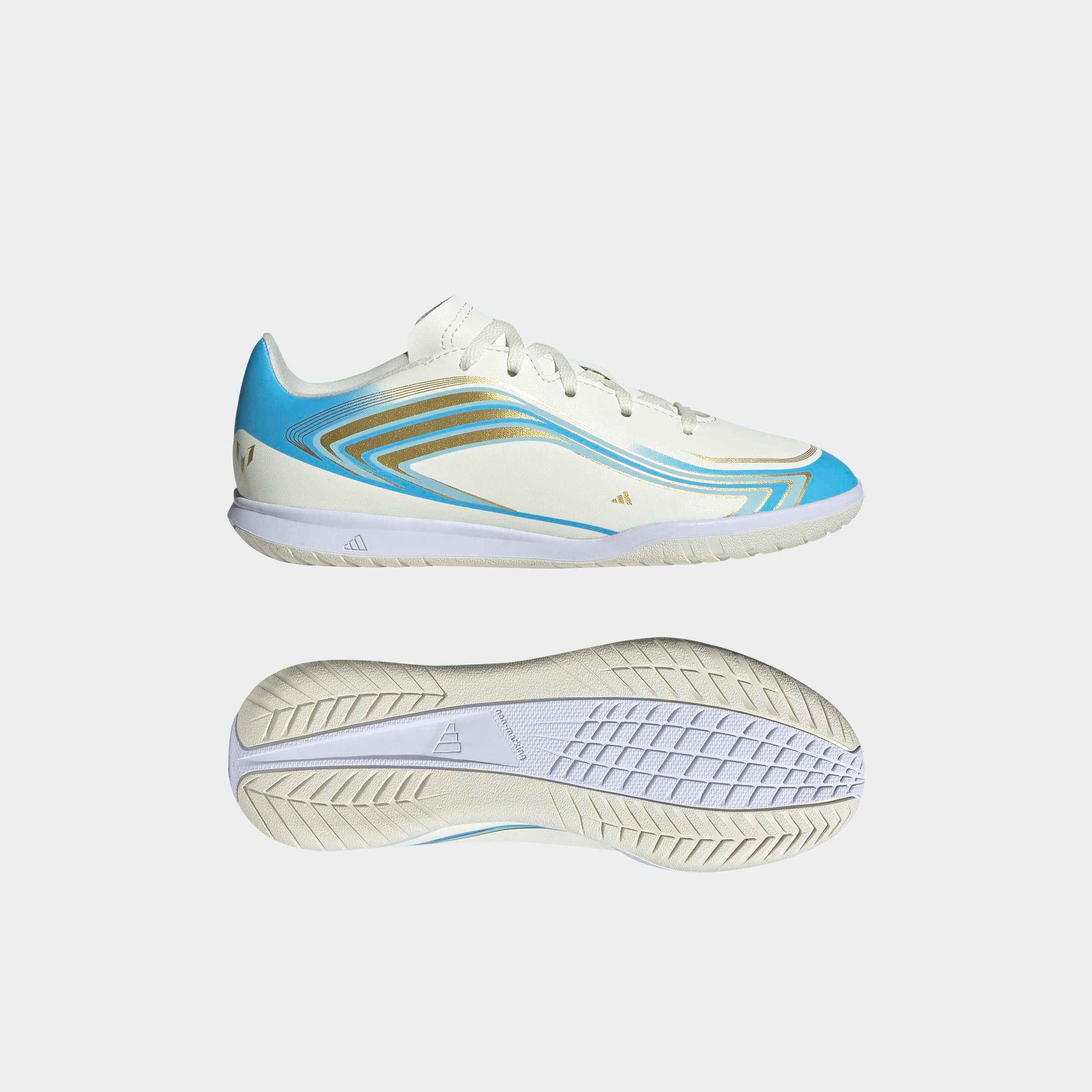adidas Performance Chaussure de football »F50 MESSI CLUB KIDS , HALLENBÖDEN«  pour sol de salle, pour adolescents et enfants