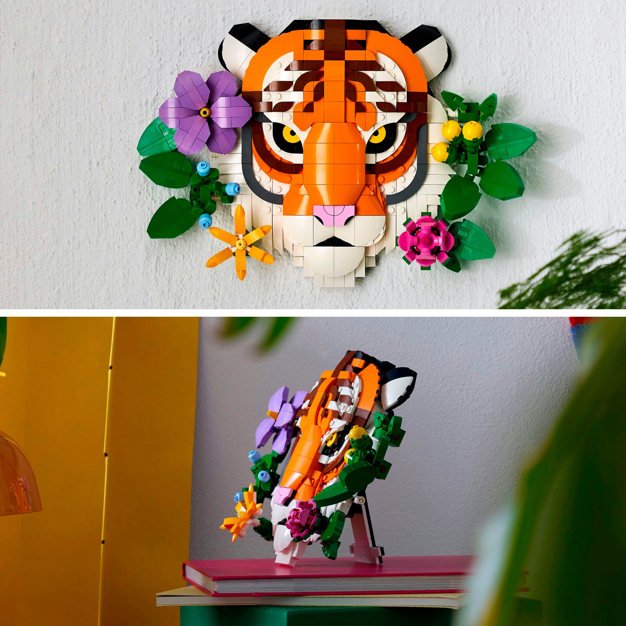 LEGO® Konstruktionsspielsteine »Fauna Collection - Tiger (31217), LEGO ART« Made in Europe