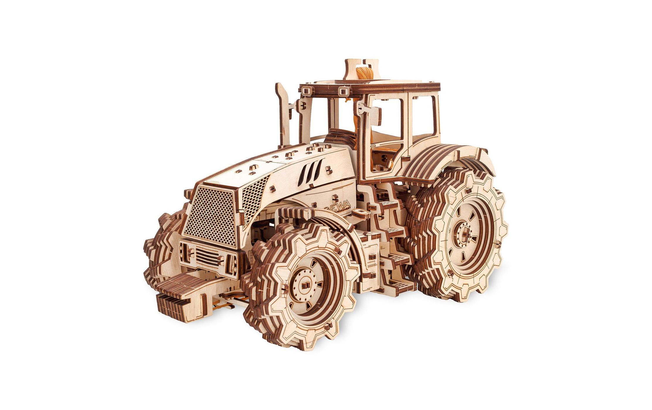 Image of Modellbausatz "Eco-Wood-Art Traktor" 357 Stk. tlg.