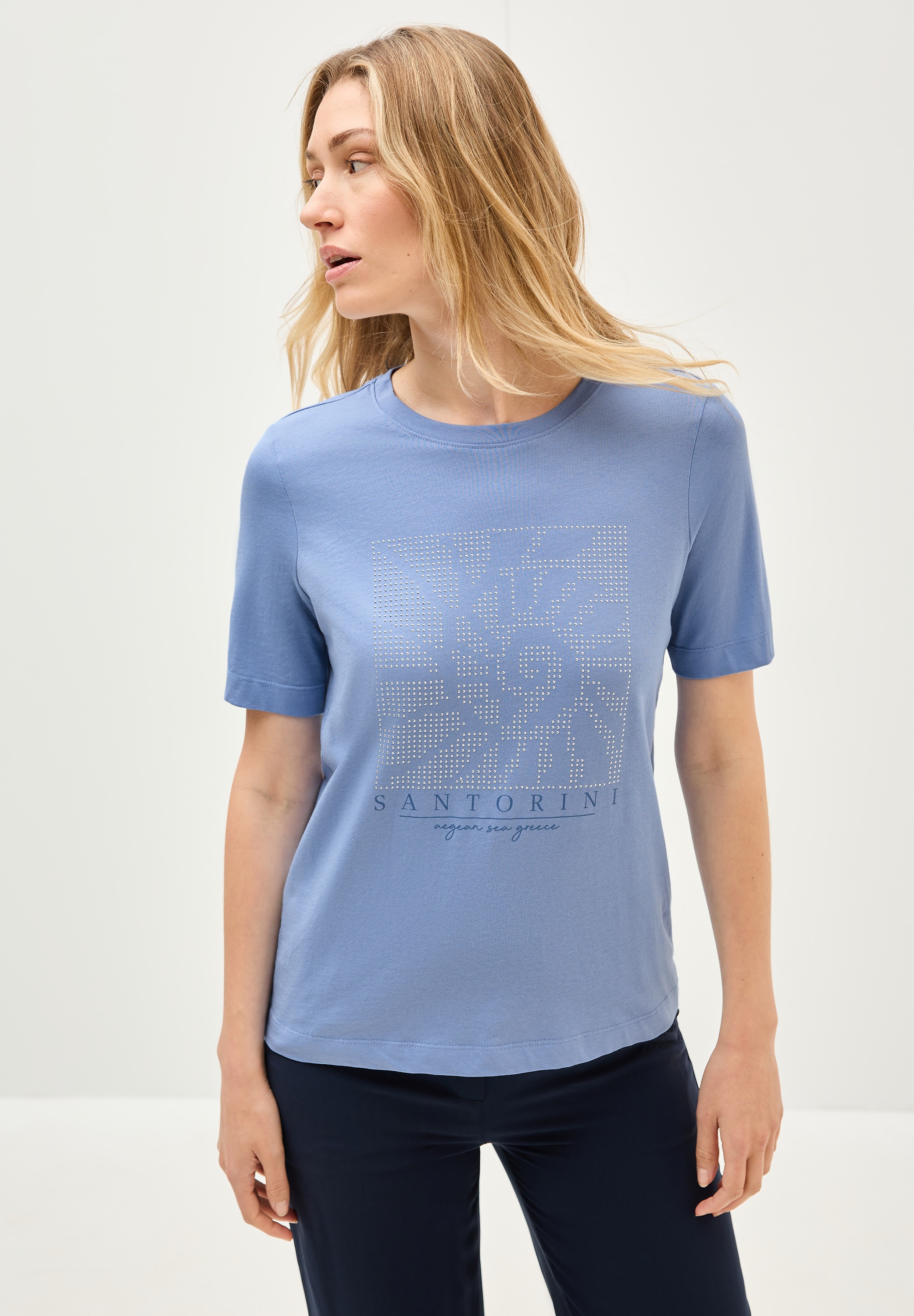Cecil T-Shirt, mit Schmucksteinen
