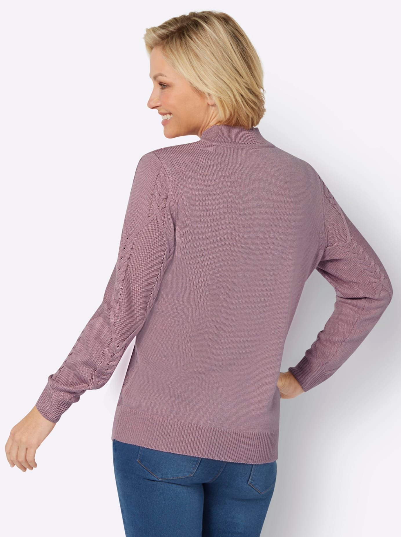 Classic Basics Pull en tricot »Stehkragen-Pullover«