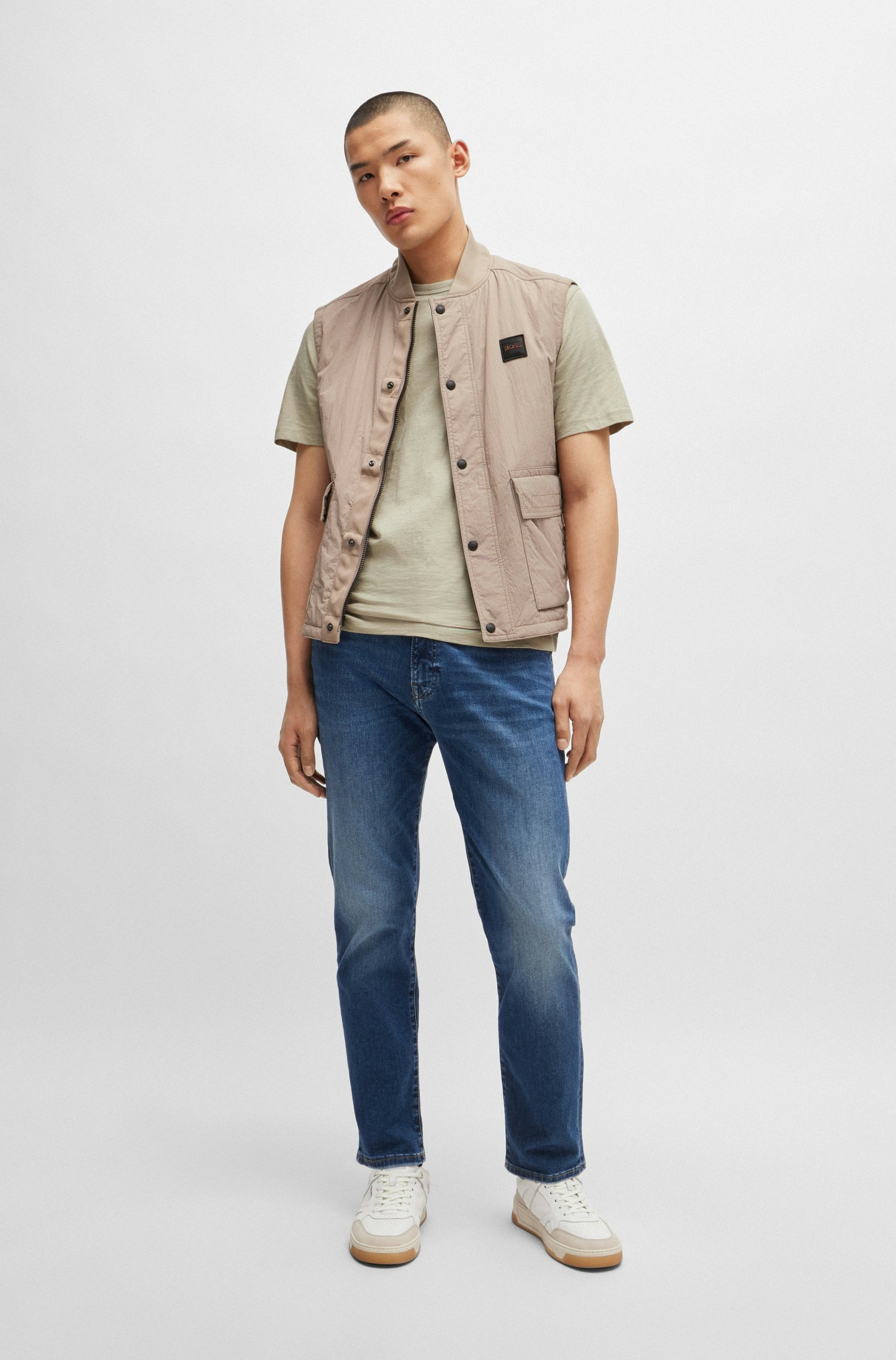 BOSS ORANGE T-Shirt »Tegood« mit Rundhalsausschnitt