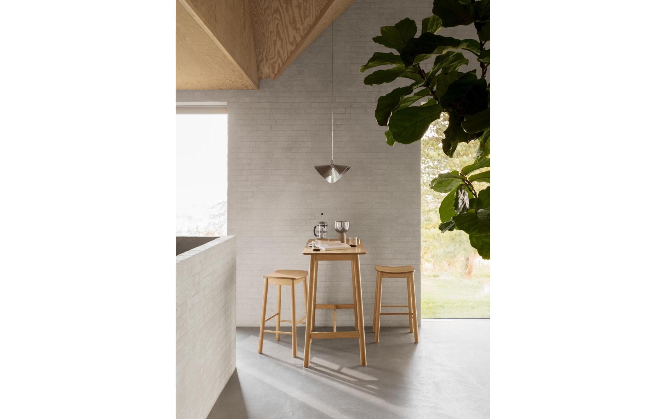 AC Design Table de bar »Barlow 120 x 60 x 105 cm«