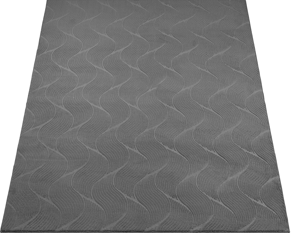 the carpet Tapis »Rio« Rectangulaire 8 mm Höhe weicher Wohnzimmer Teppich rutschfest 3D-Optik
