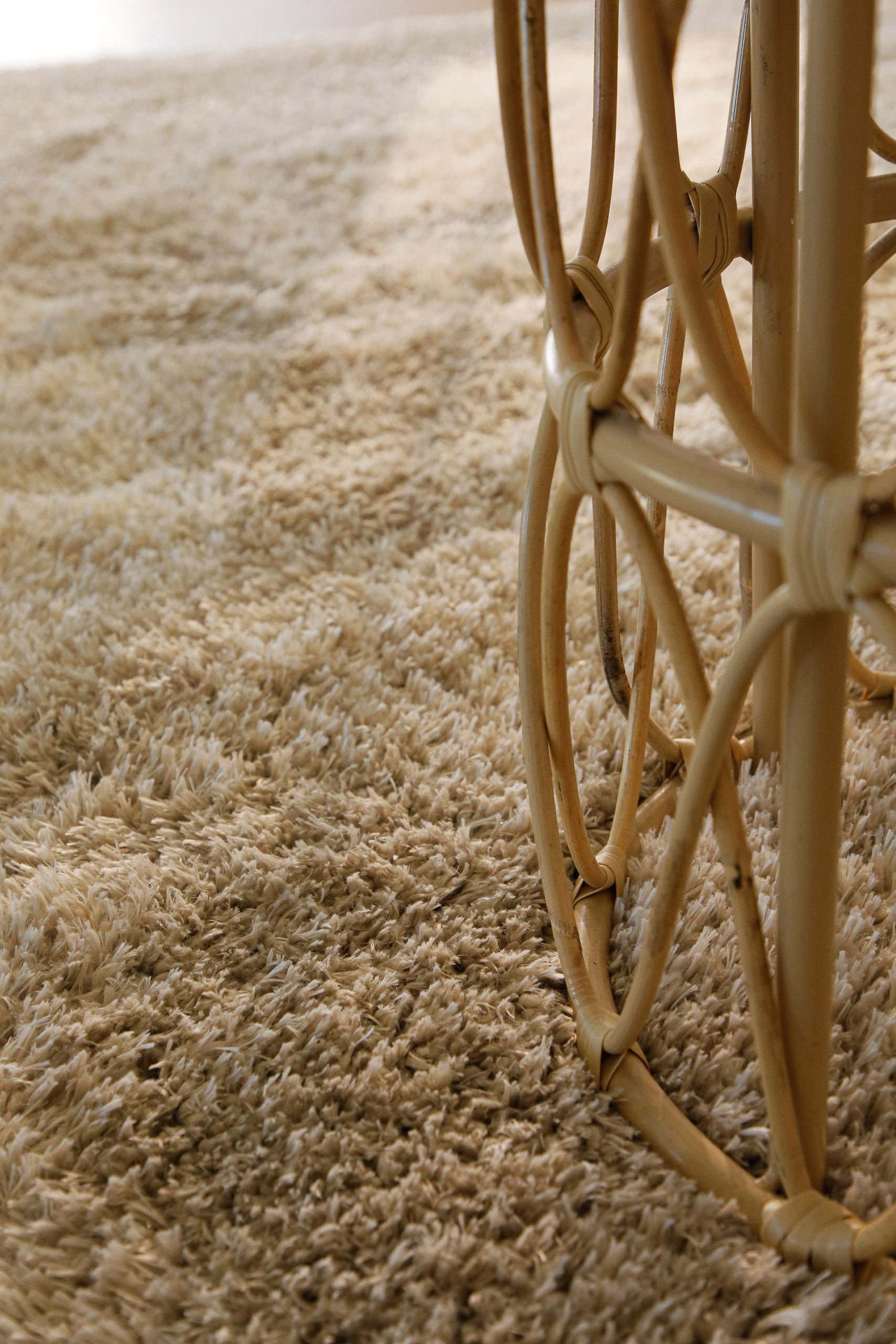 Esprit Tapis à poils longs »YOGI  ESP-096« Rond 50 mm Höhe flauschiger weicher Flor, 100% recyceltem PET, Wohnzimmer