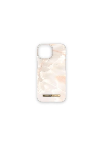 iDeal of Sweden Smartphone-Hülle »Rose Pearl Marble iPhone 15 Pro«
