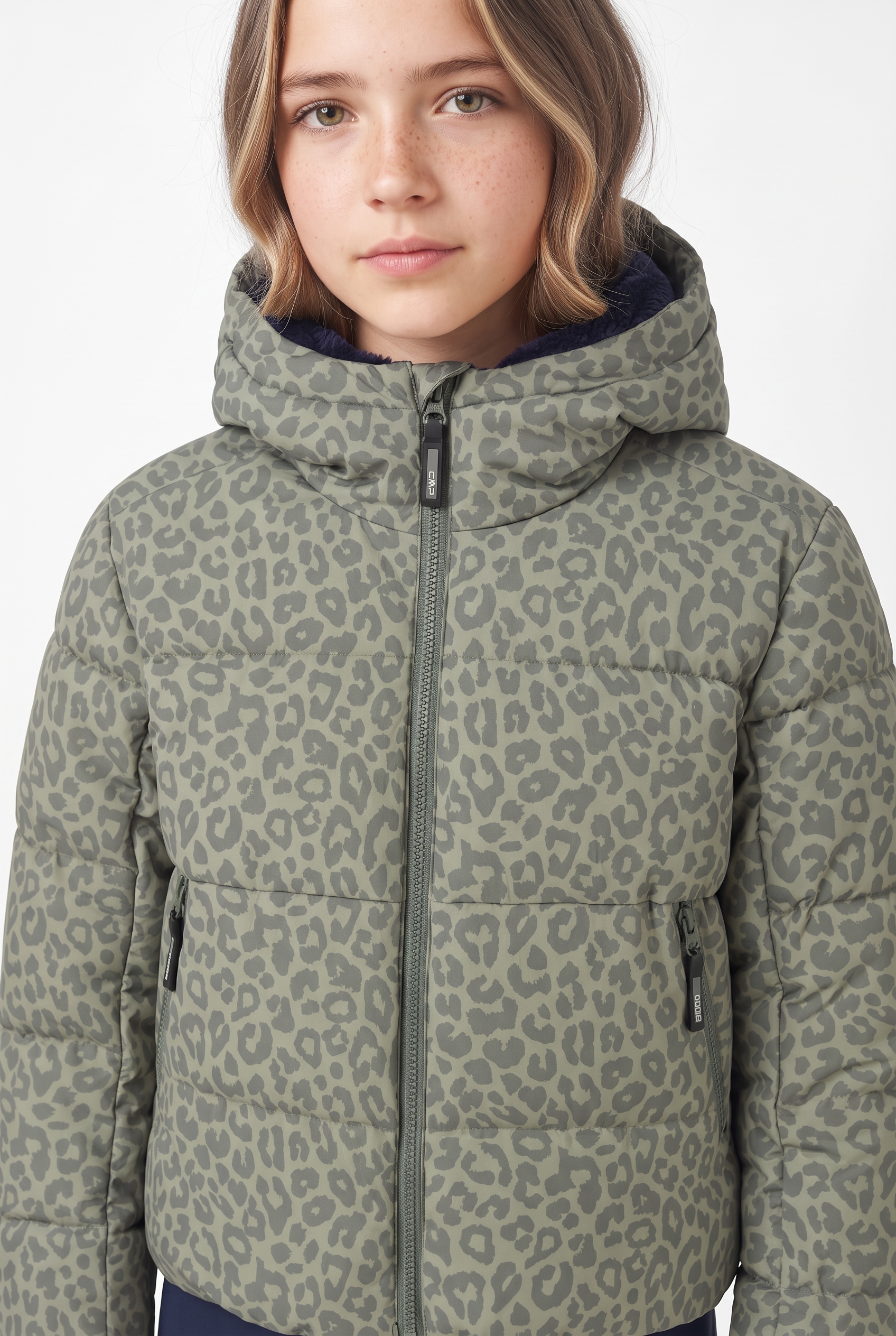 CMP Veste de ski »KID G JACKET FIX HOOD« avec capuche Winddicht, Wasserdicht, Funktions-Twill mit hoher Abriebfestigkeit