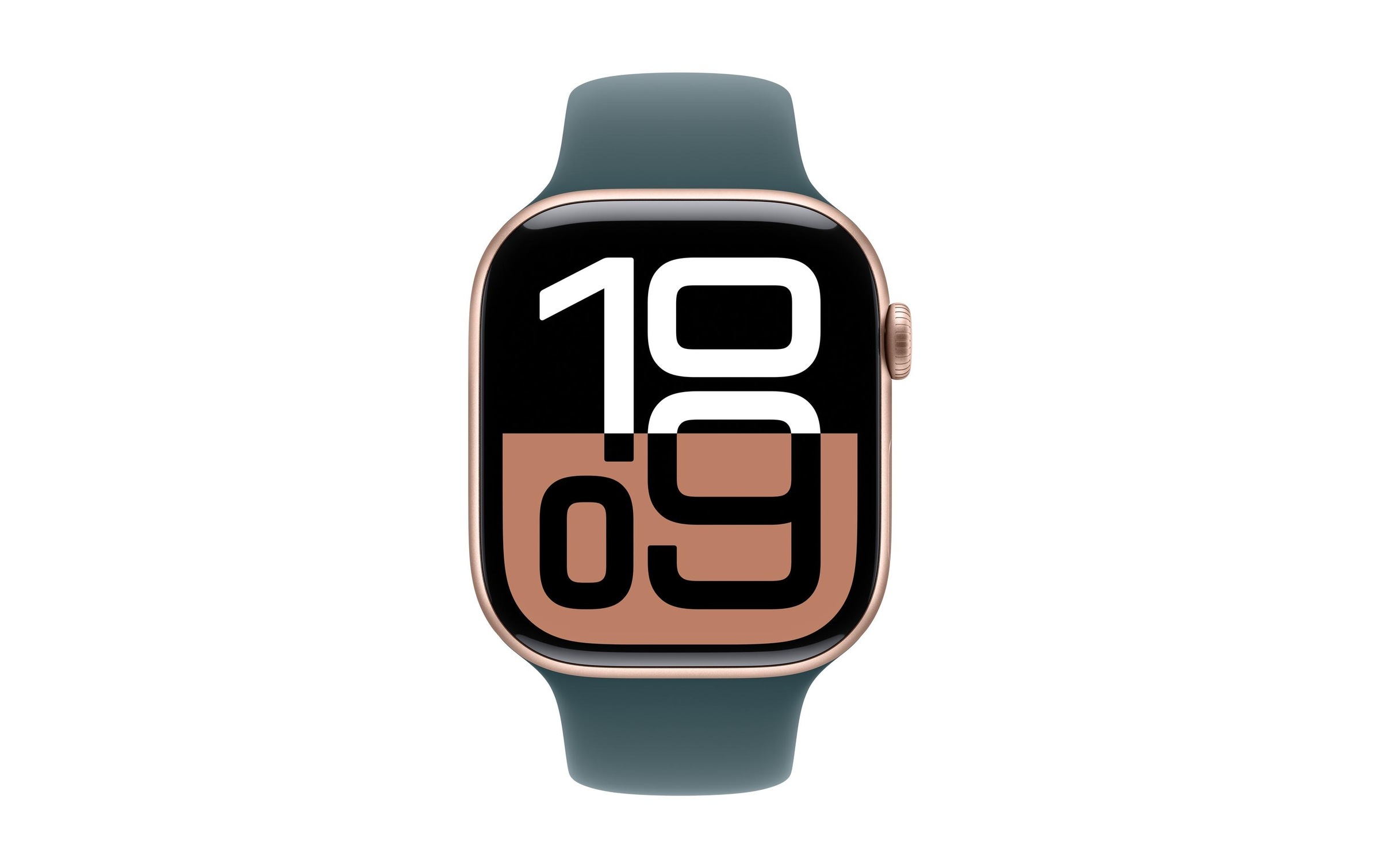 Apple Smartwatch-Armband Sport Band, 46 mm, Seegrün