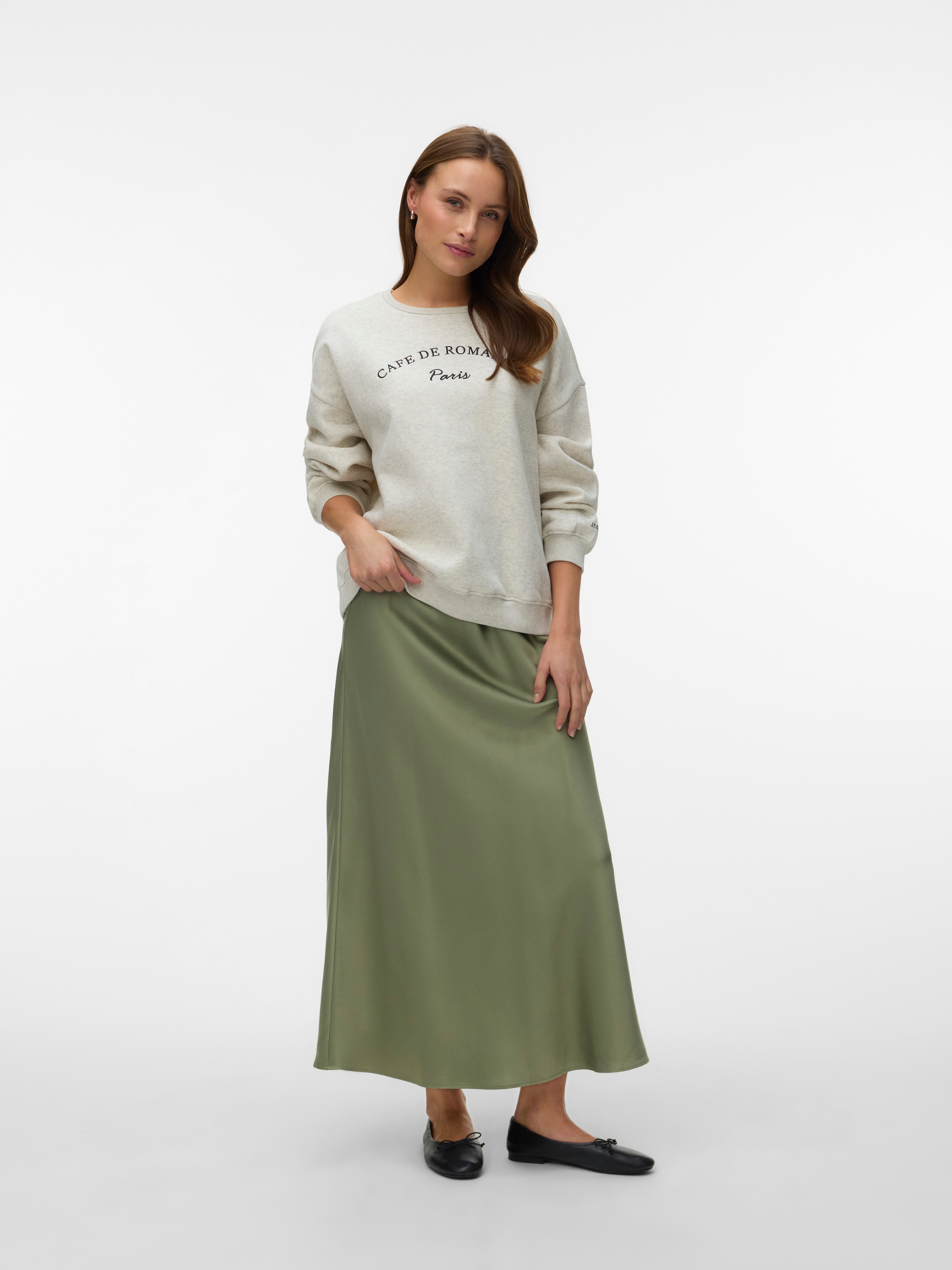 Vero Moda Jupe en ligne A »VMMERLE ANKLE SKIRT WVN GA NOOS« Kunstfaser
