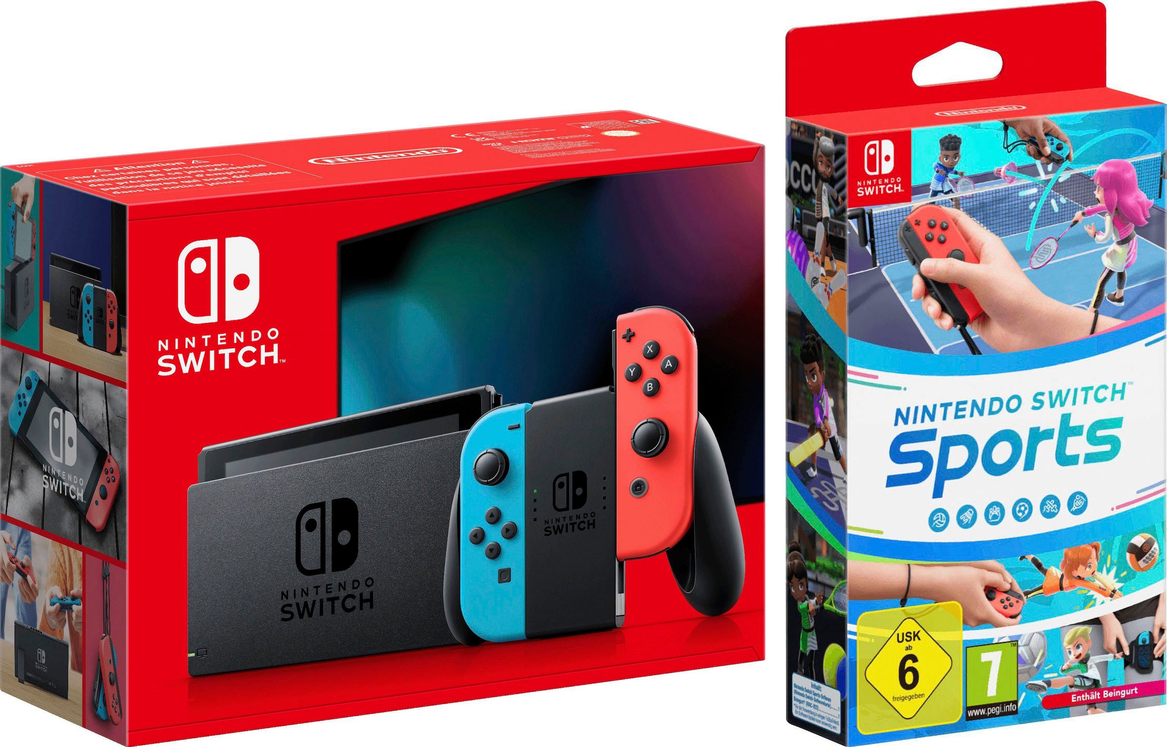 Nintendo Switch Konsolen-Set, inkl. Switch Sports