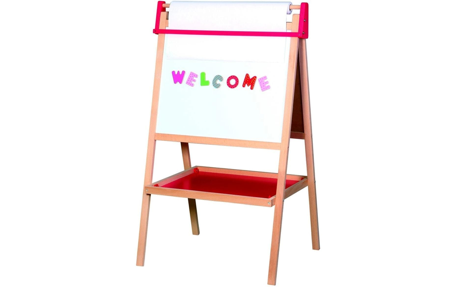 Spielba Tableau magnétique »Maltafel mit Papier und Kreiden«