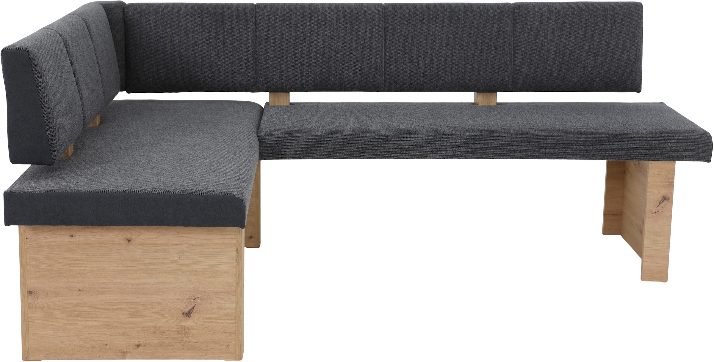 HELA Ensemble de salle à manger »ODER« 4 cuis tlg. Säulentisch 138x80 cm, rechts-links montierbar, Stuhl 140 kg belastbar