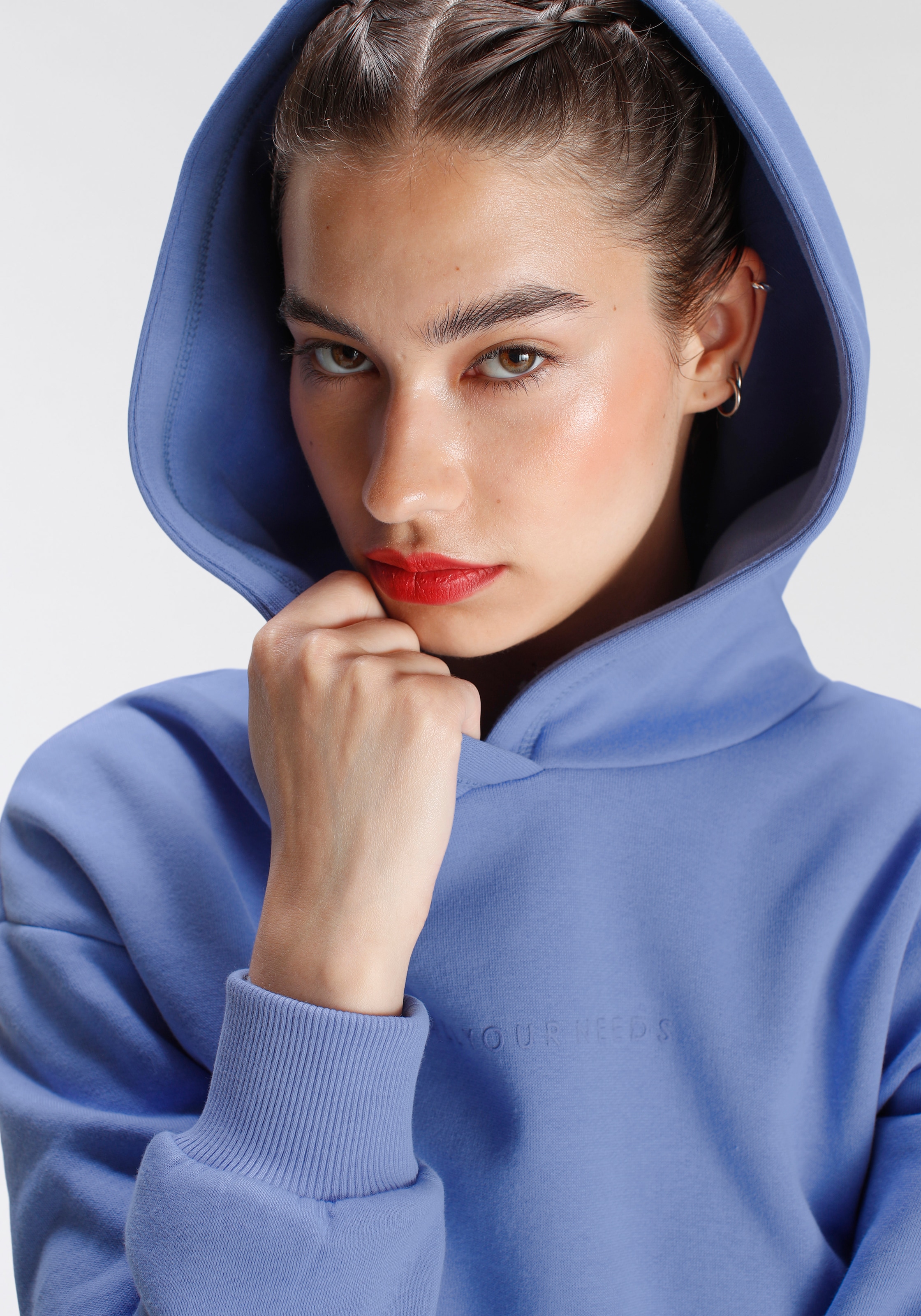 FAYN SPORTS Kapuzensweatshirt »Essential«, in Oversize Form