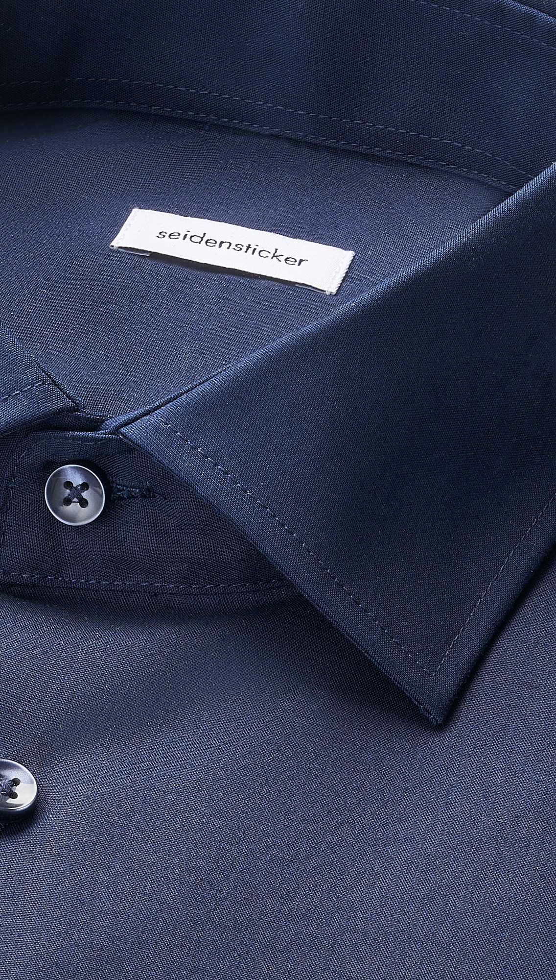 seidensticker Chemise d'affaires »Schwarze Rose« Regular 1/1 Kentkragen Uni