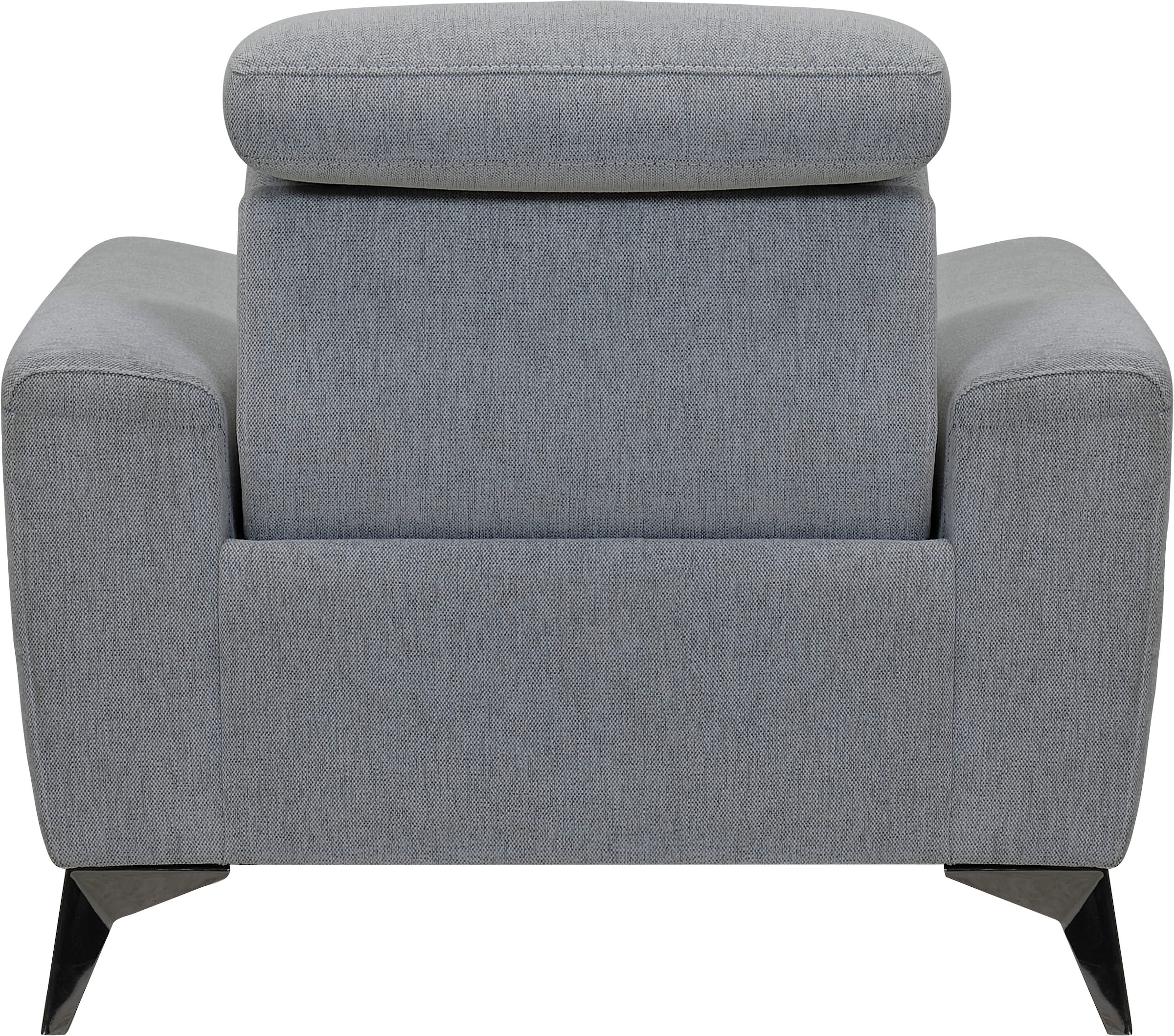 Places of Style Sessel »Theron«, elektrische Relaxfunktion, USB-Anschluss, manuelle Kopfteilverstellung