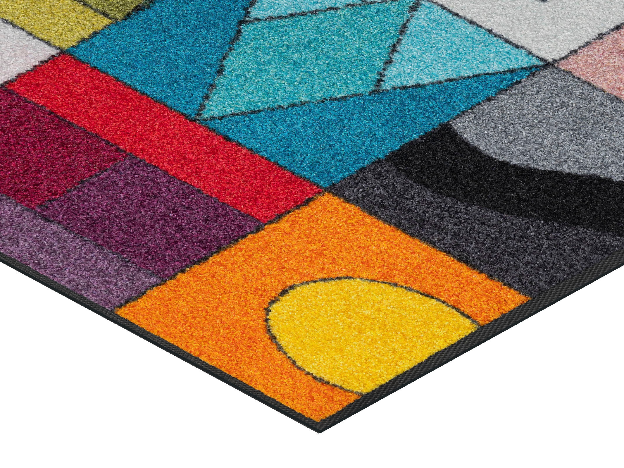 Design, jetzt »Momix«, wash+dry Teppich by Patchwork modernes rutschhemmend, waschbar Kleen-Tex rechteckig, kaufen