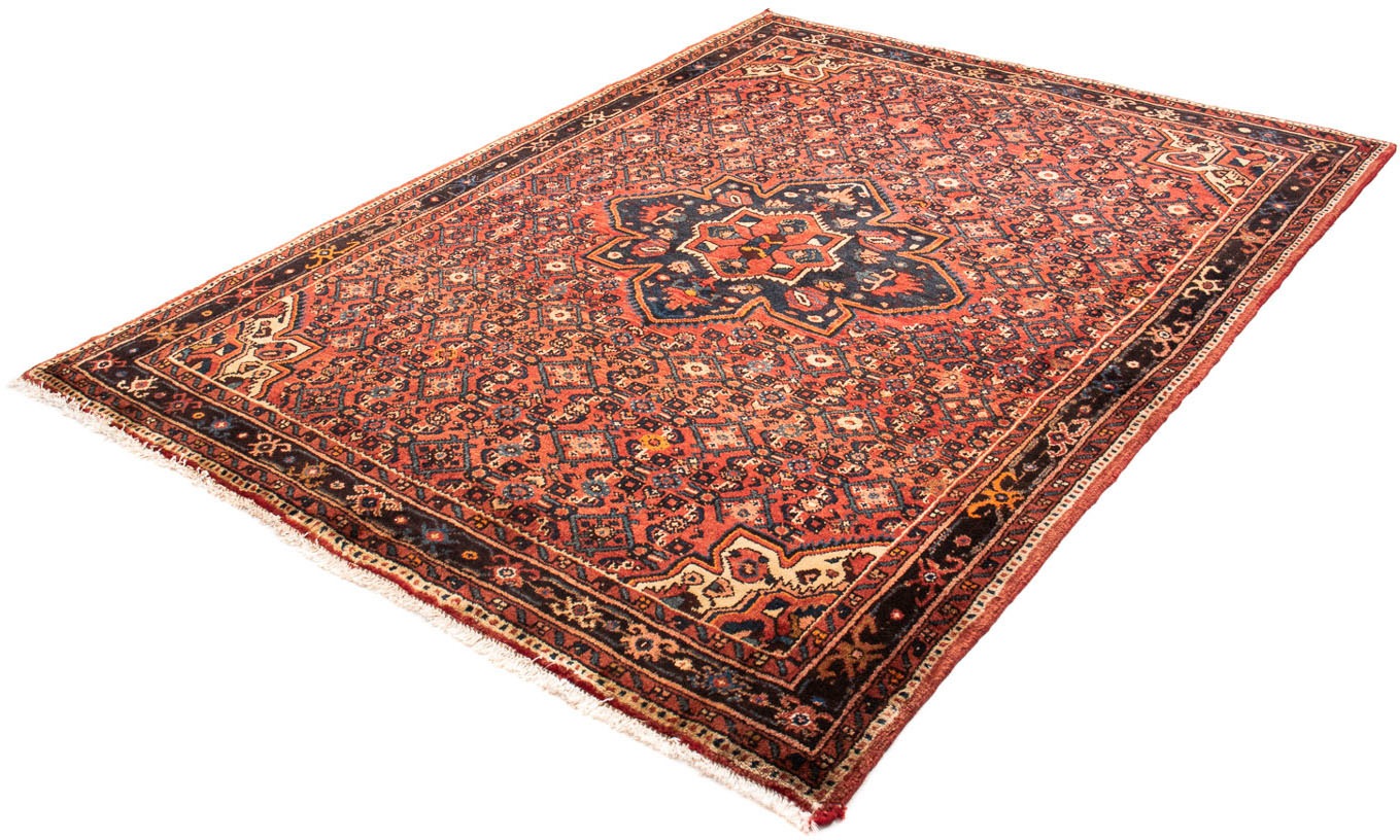 Image of morgenland Orientteppich »Perser - Nomadic - 203 x 157 cm - dunkelrot«, rechteckig, 10 mm Höhe, Wohnzimmer, Handgeknüpft, Einzelstück mit Zertifikat bei Ackermann Versand Schweiz