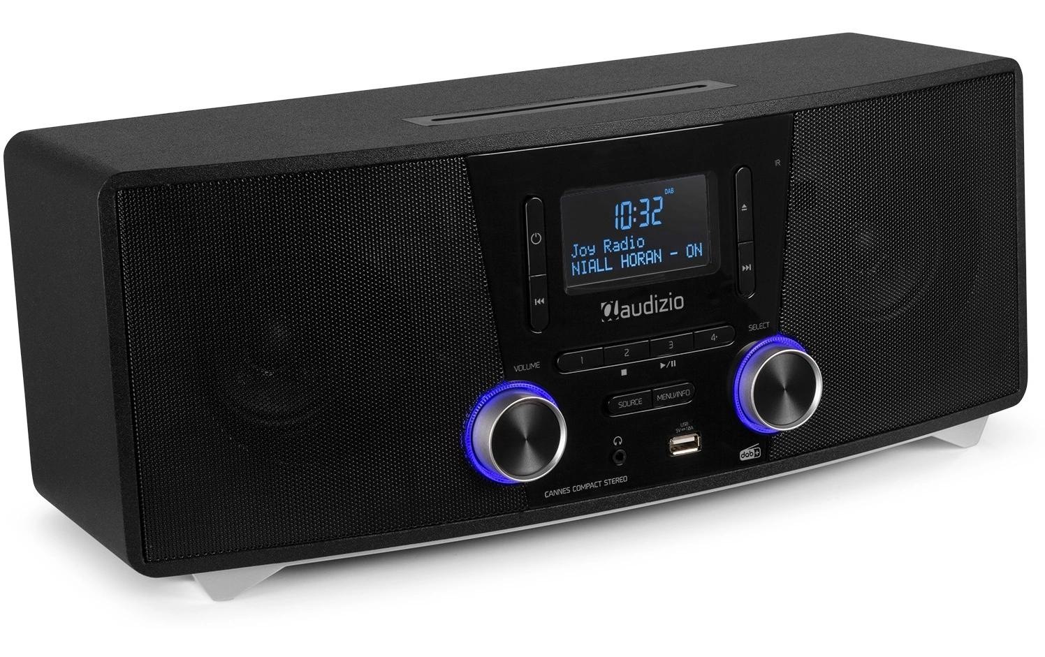 Microanlage »Audizio Cannes«, (Digitalradio (DAB+)-FM-Tuner)