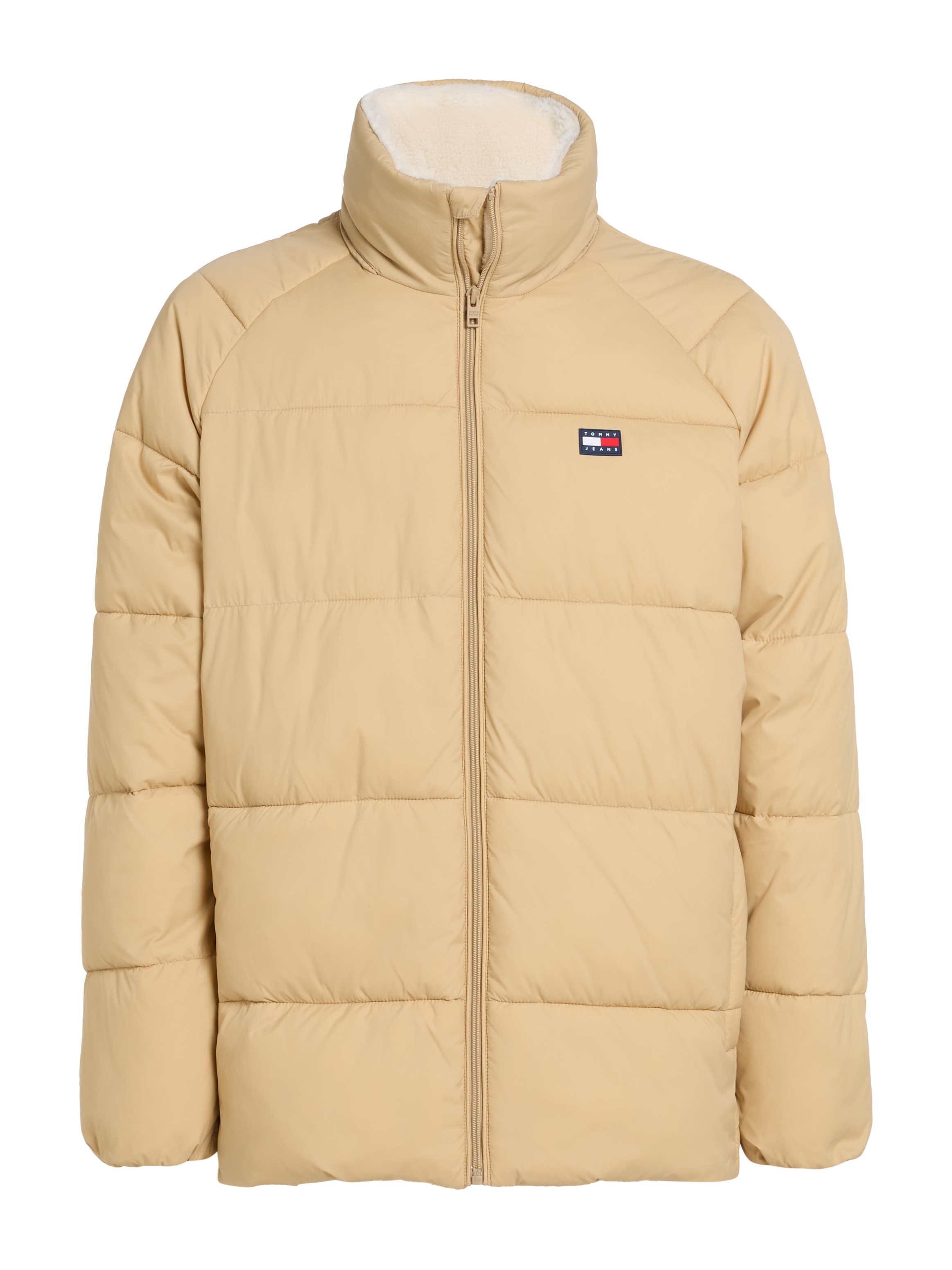 Tommy Jeans Steppjacke »TJM POLY PUFFER EXT«, ohne Kapuze
