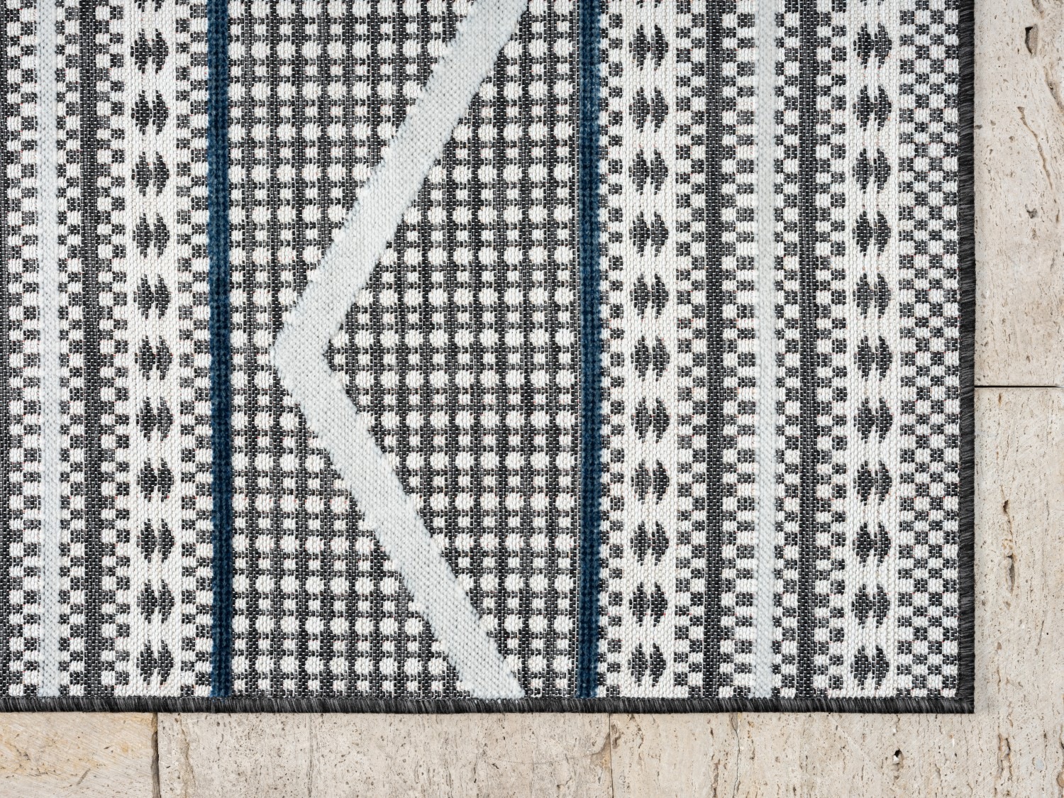 Myflair Möbel & Accessoires Teppich »Shadow, LAGERRÄUMUNG!« rechteckig 8 mm Höhe modernes Design, Outdoor geeignet, Balkon, Terrasse