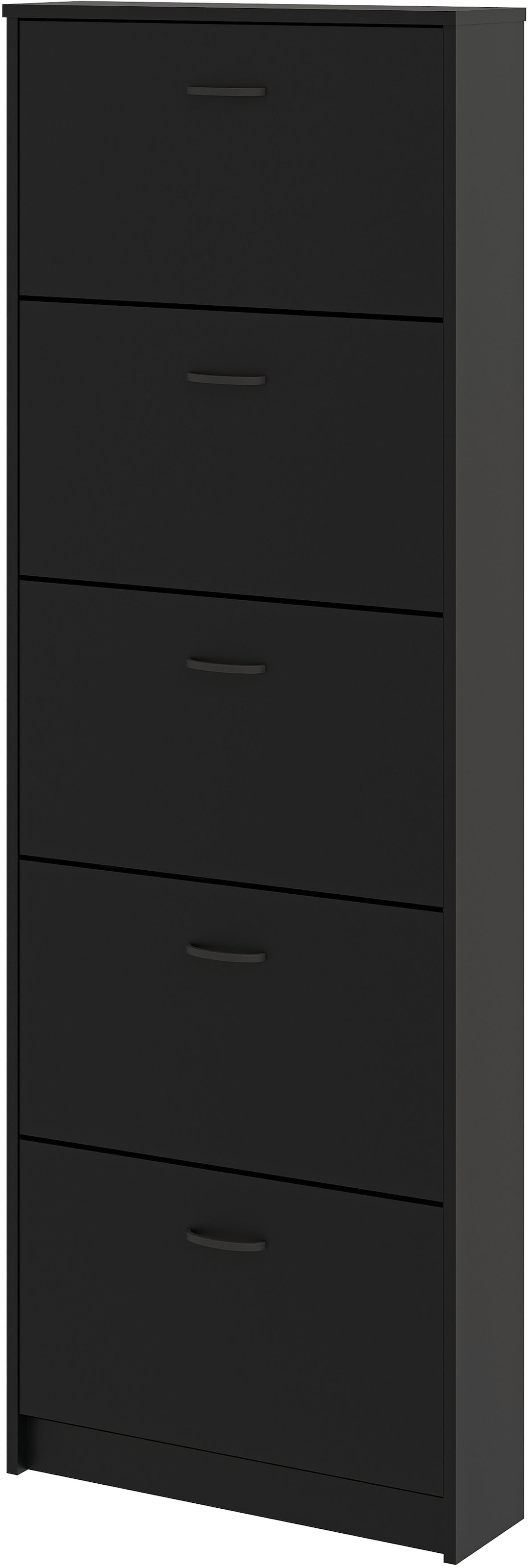 FMD Schuhschrank »Step 5«, Schuhkipper mit 5 Schuhklappen, Höhe 168,5 cm, Tiefe 17 cm