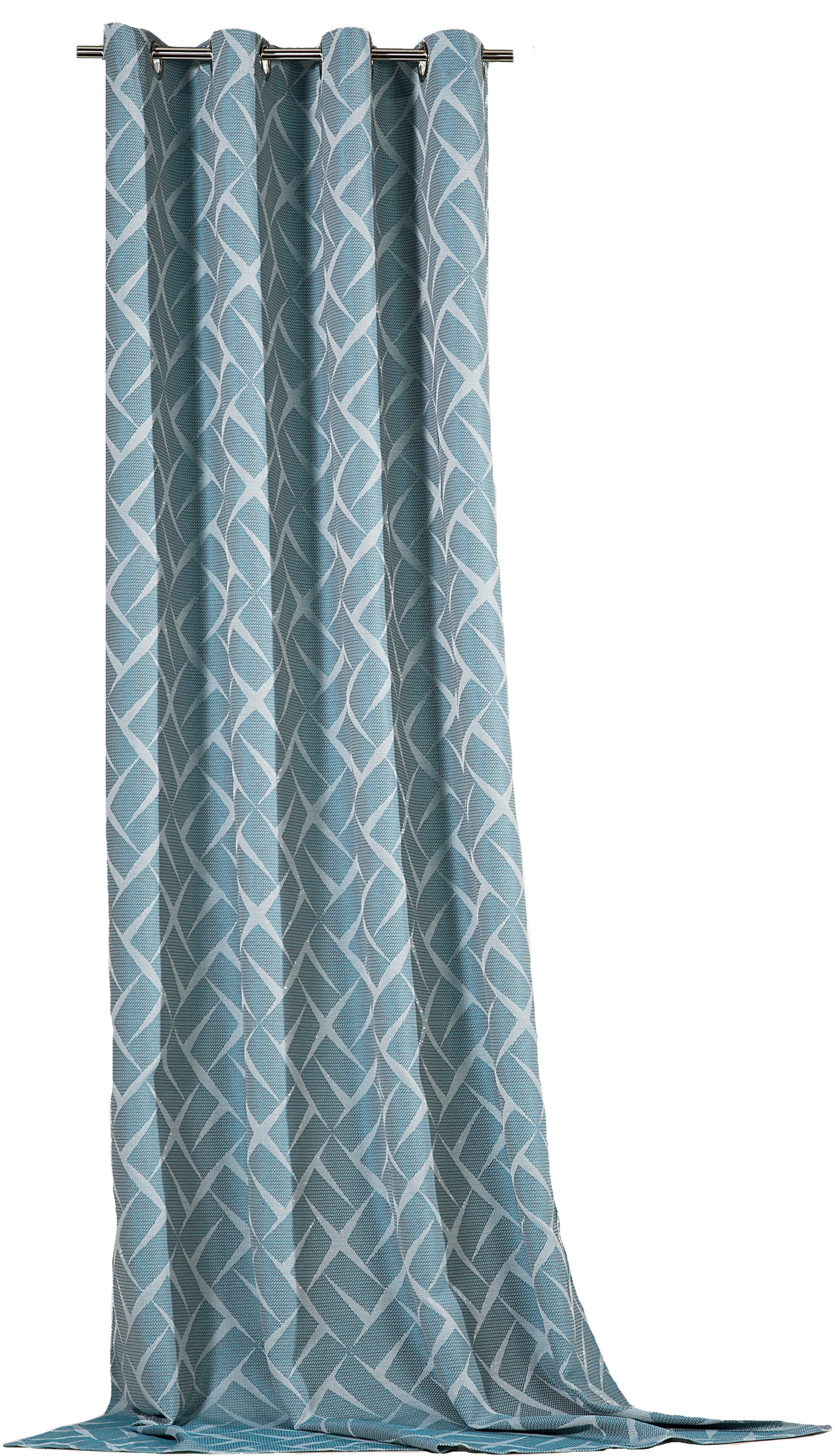 Weckbrodt Vorhang »Jasper« Ösen 1 Stk. tlg. Jacquard, Ösen, toller 3D-Effekt, blickdicht, Gardine, Store